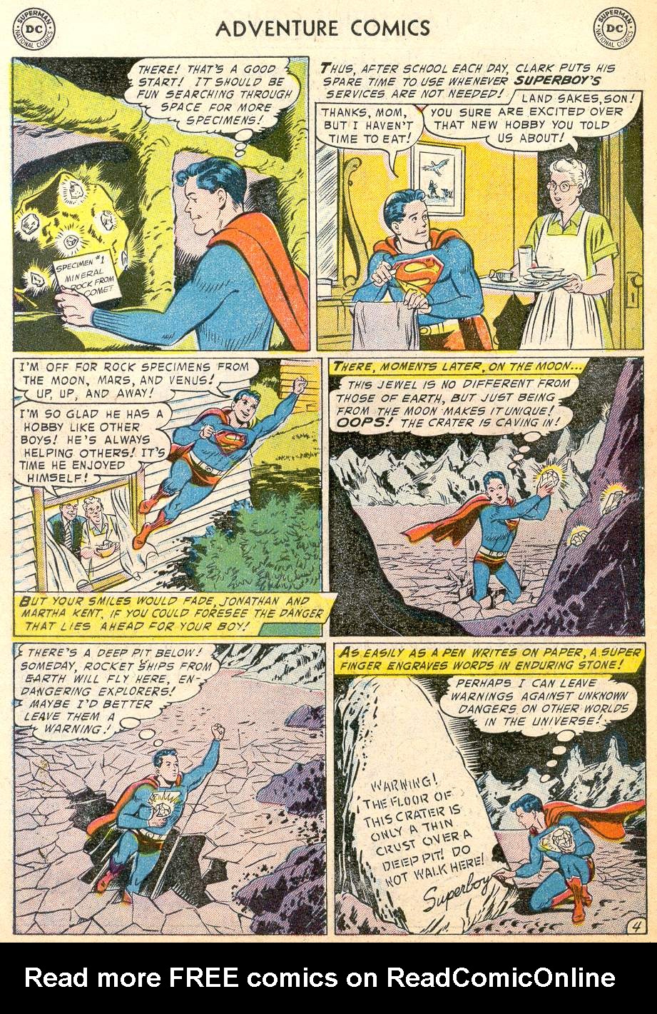 Read online Adventure Comics (1938) comic -  Issue #215 - 6