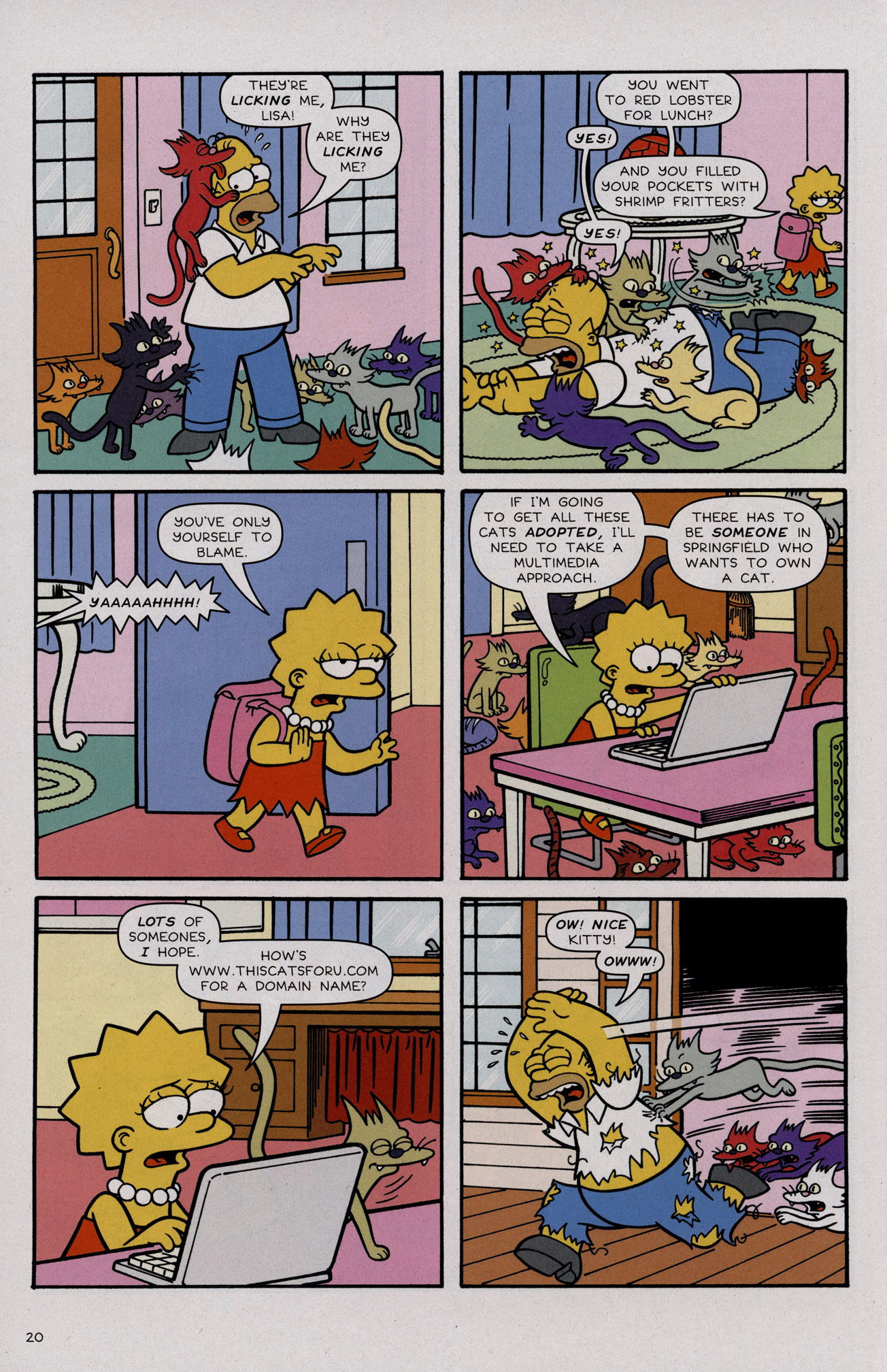 Read online Simpsons Comics comic -  Issue #176 - 20