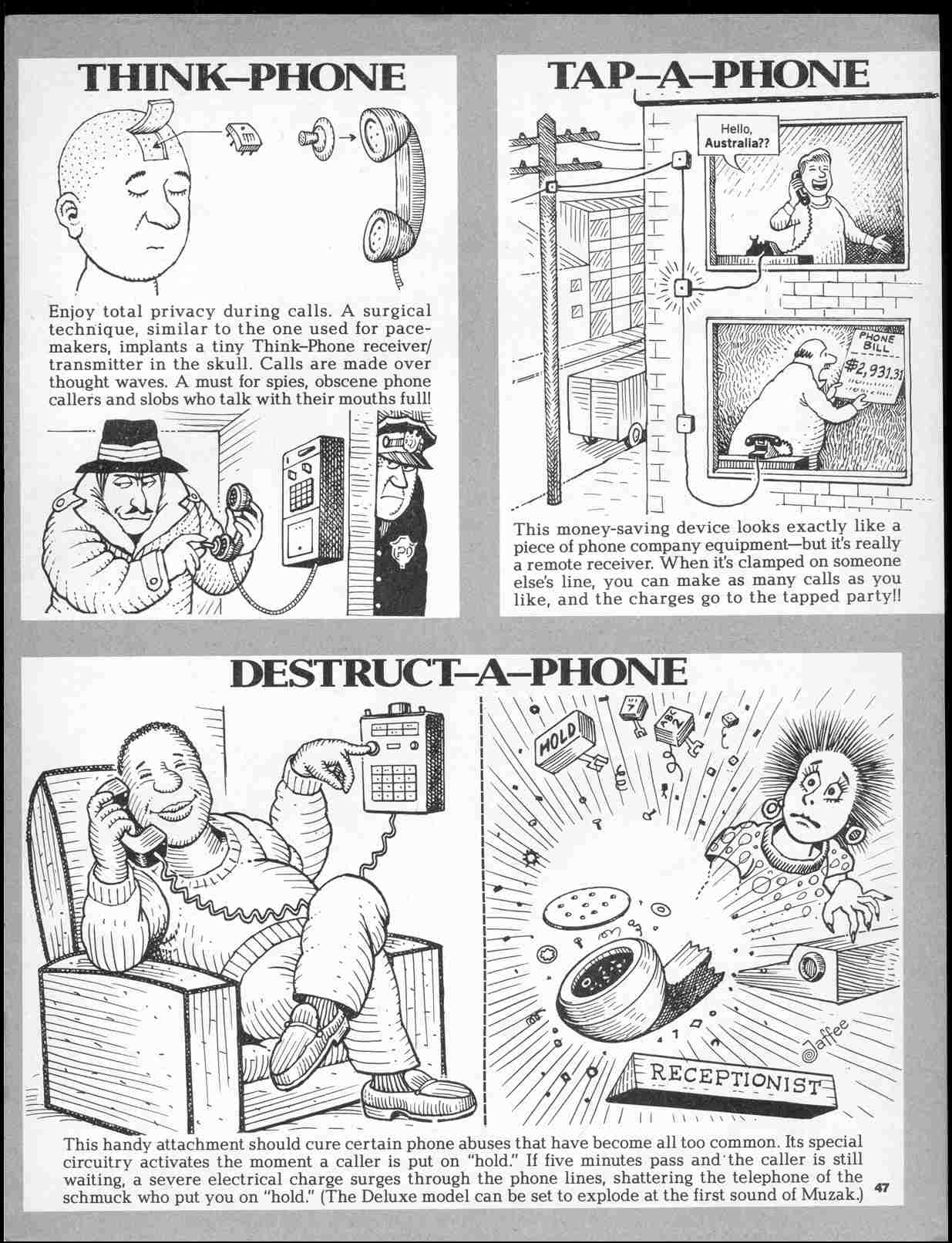 Read online MAD comic -  Issue #270 - 49