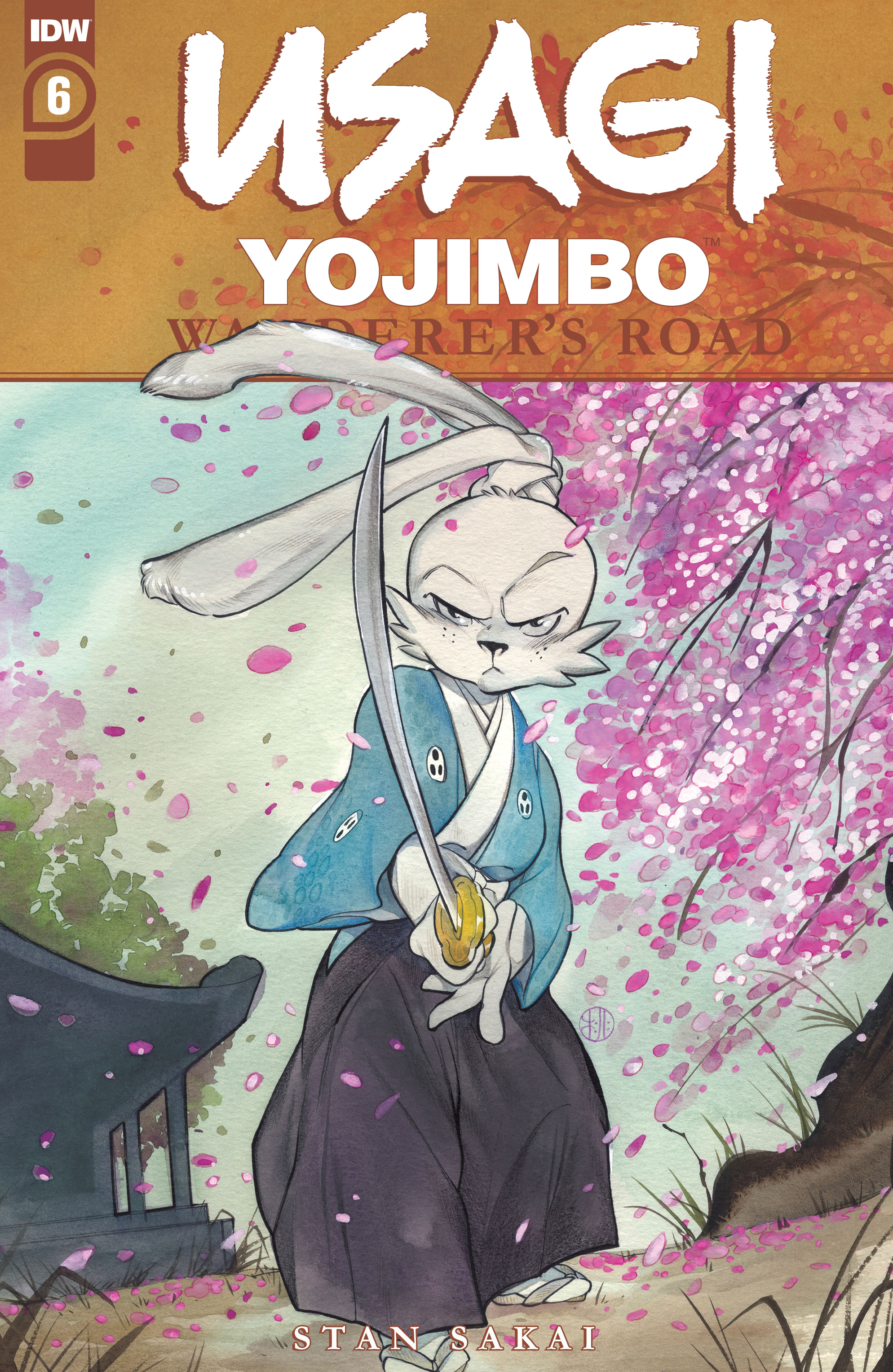 Read online Usagi Yojimbo: Wanderer’s Road comic -  Issue #6 - 1