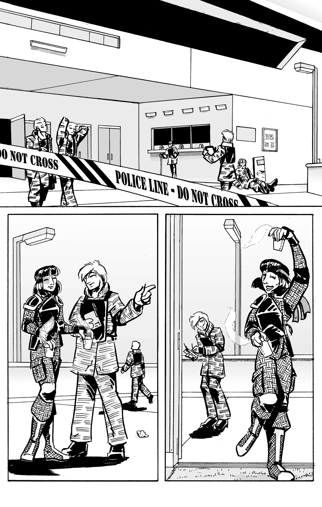 Read online Bureau of Mana Investigation comic -  Issue #8 - 13