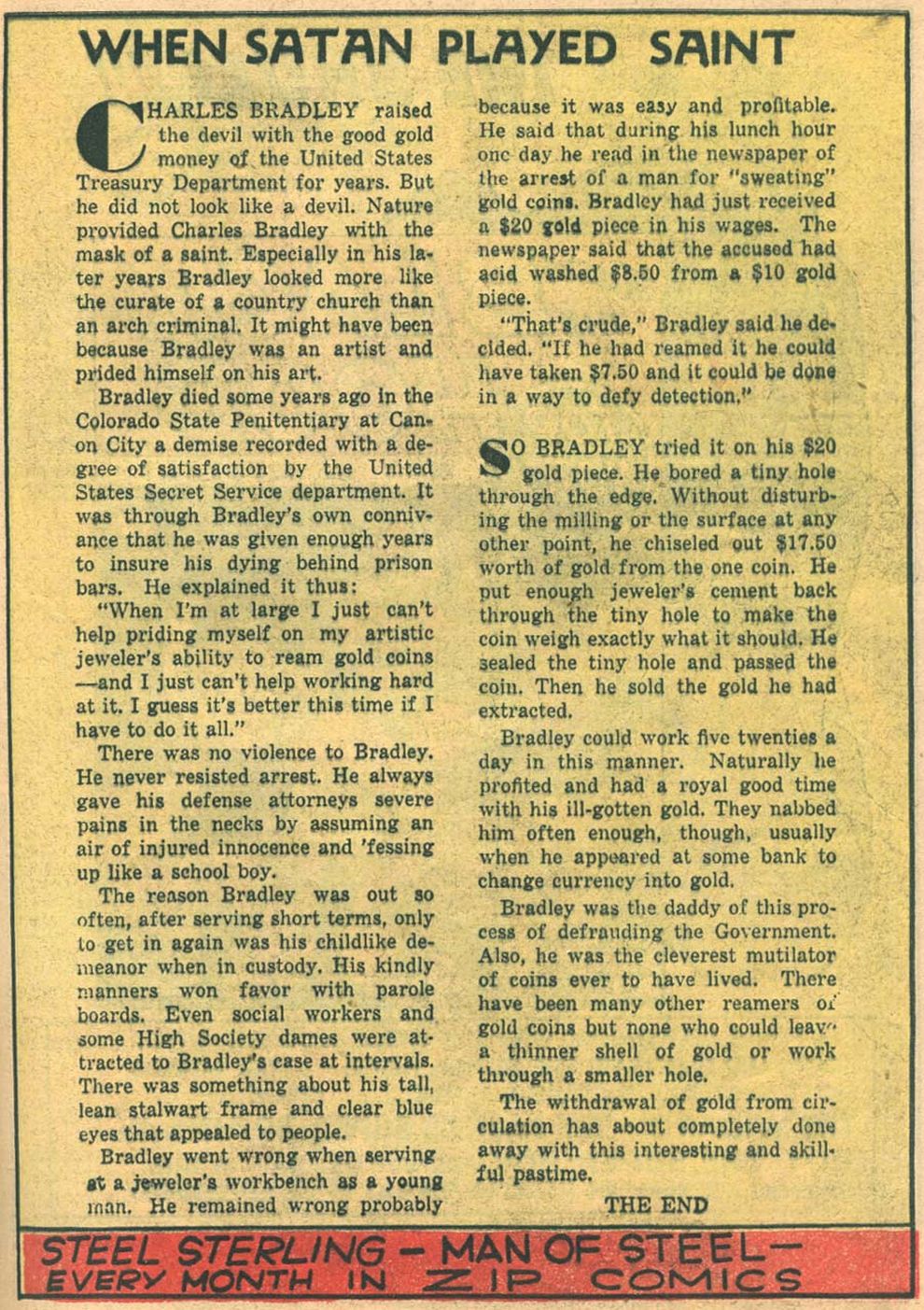 Read online Pep Comics comic -  Issue #8 - 53