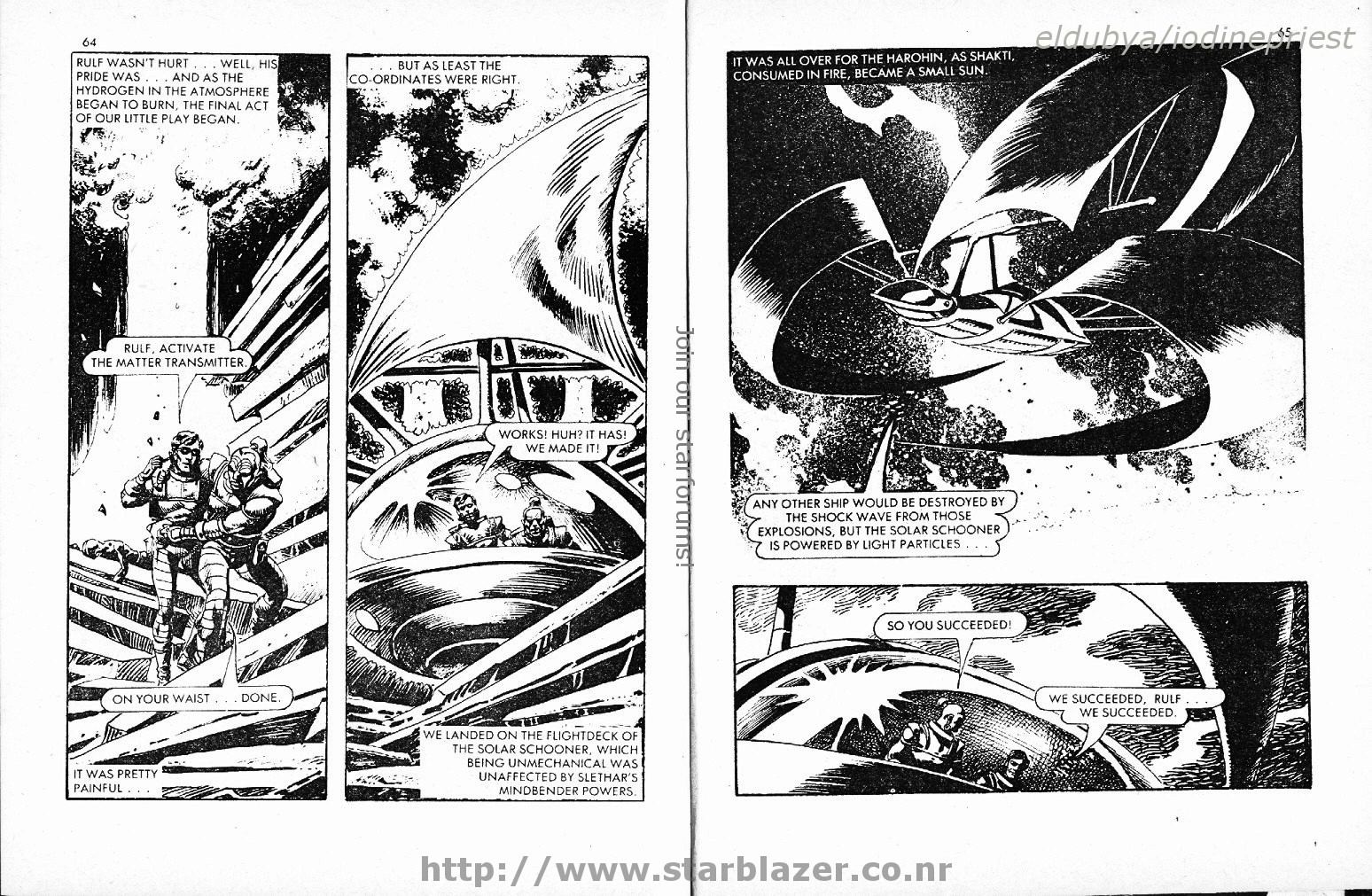 Read online Starblazer comic -  Issue #167 - 34