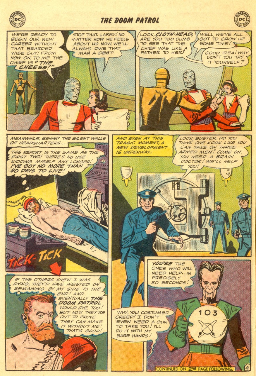 Read online Doom Patrol (1964) comic -  Issue #98 - 6