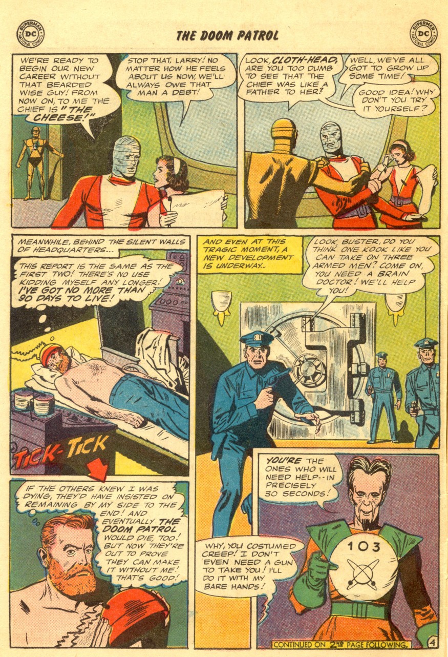 Read online Doom Patrol (1964) comic -  Issue #98 - 6
