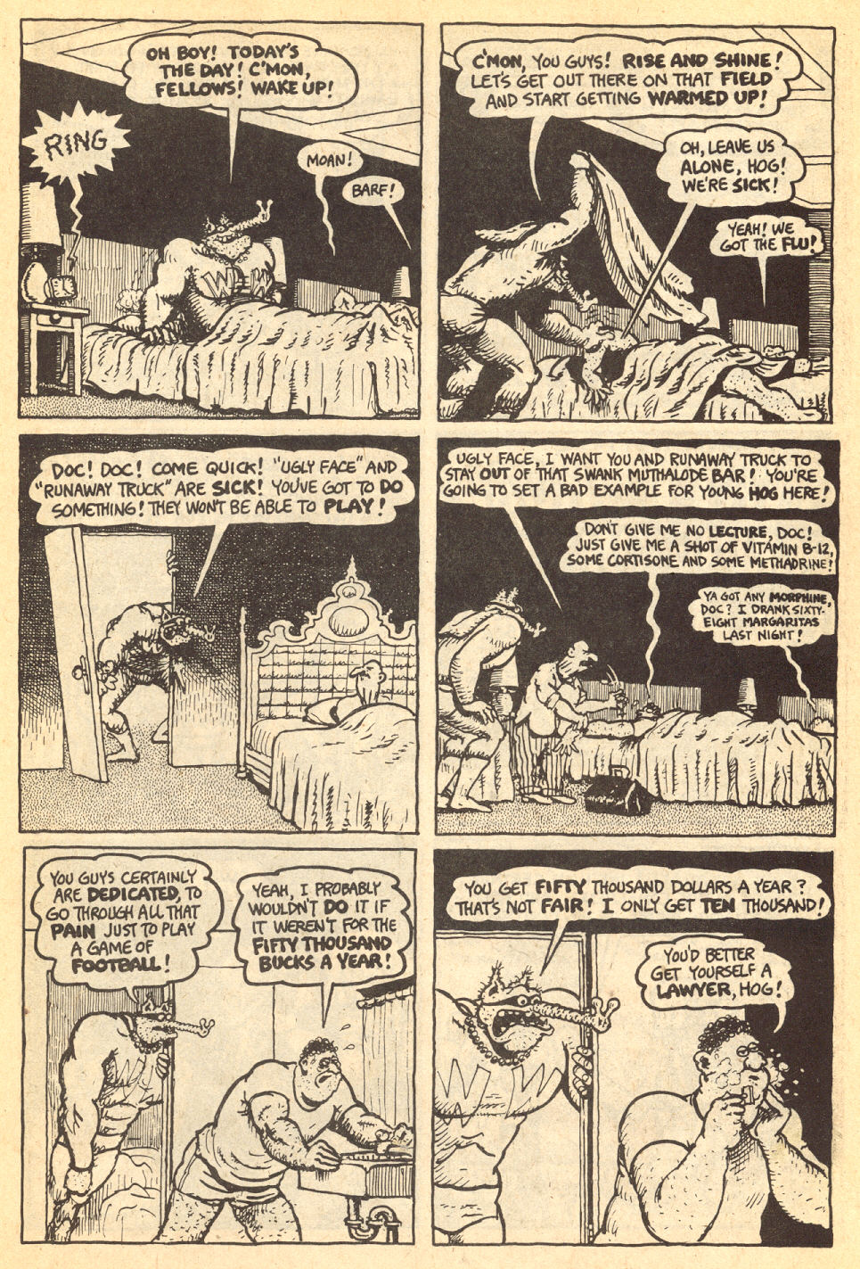 Read online Rip Off Comix comic -  Issue #4 - 35