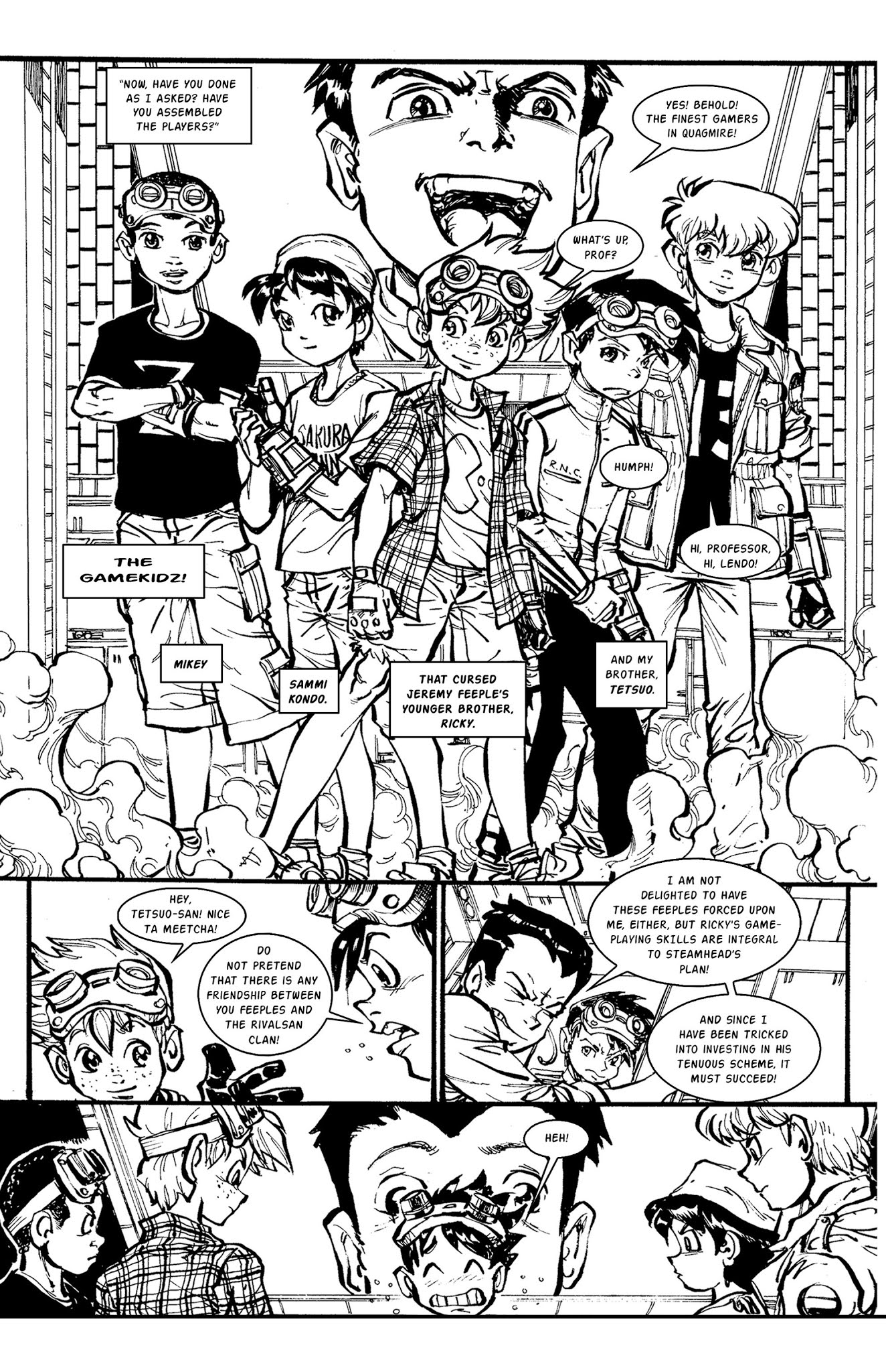 Read online Super Ninja High School comic -  Issue # Full - 6