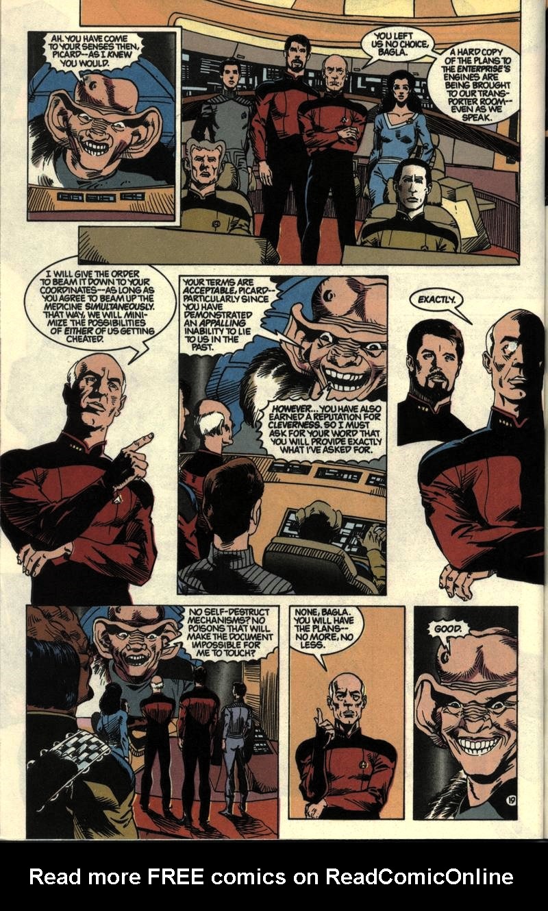 Read online Star Trek: The Next Generation (1989) comic -  Issue #9 - 20