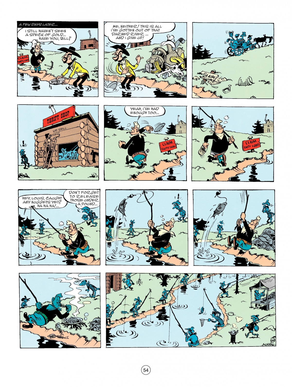 Read online A Lucky Luke Adventure comic -  Issue #54 - 54