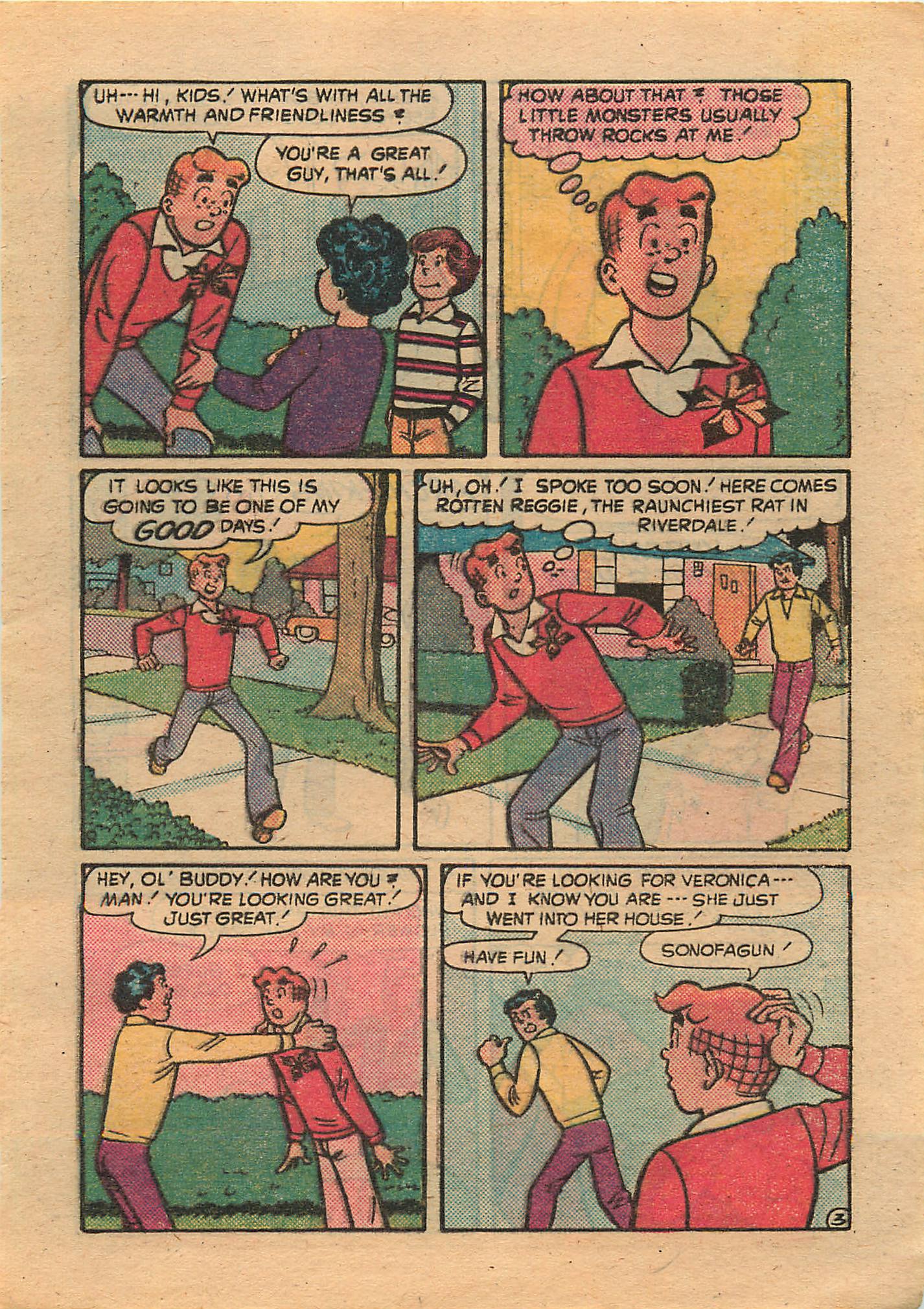 Read online Archie...Archie Andrews, Where Are You? Digest Magazine comic -  Issue #19 - 125