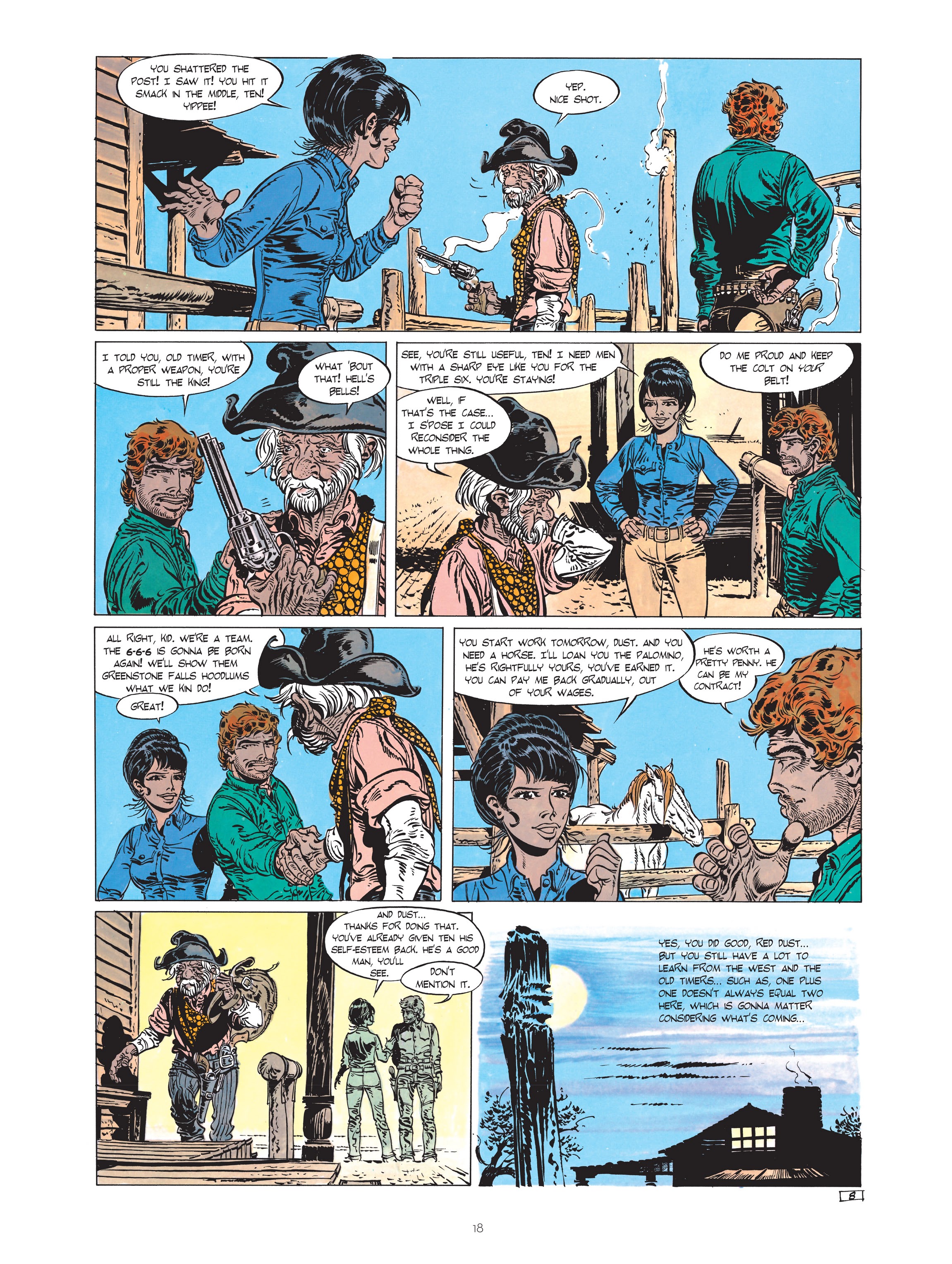 Read online Comanche comic -  Issue #1 - 19