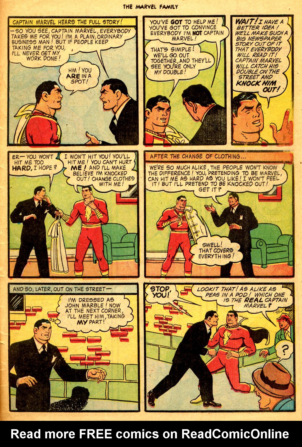 Read online The Marvel Family comic -  Issue #9 - 47