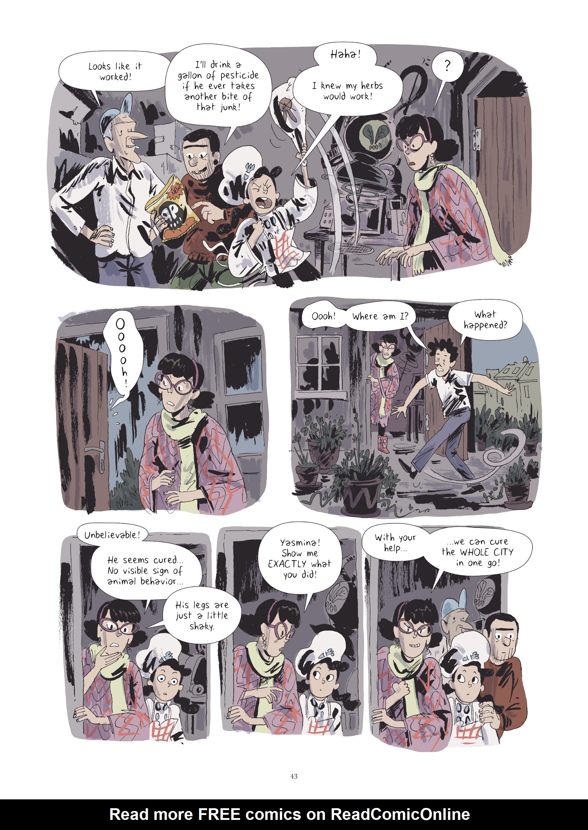 Read online Yasmina and the Potato Eaters comic -  Issue #2 - 43