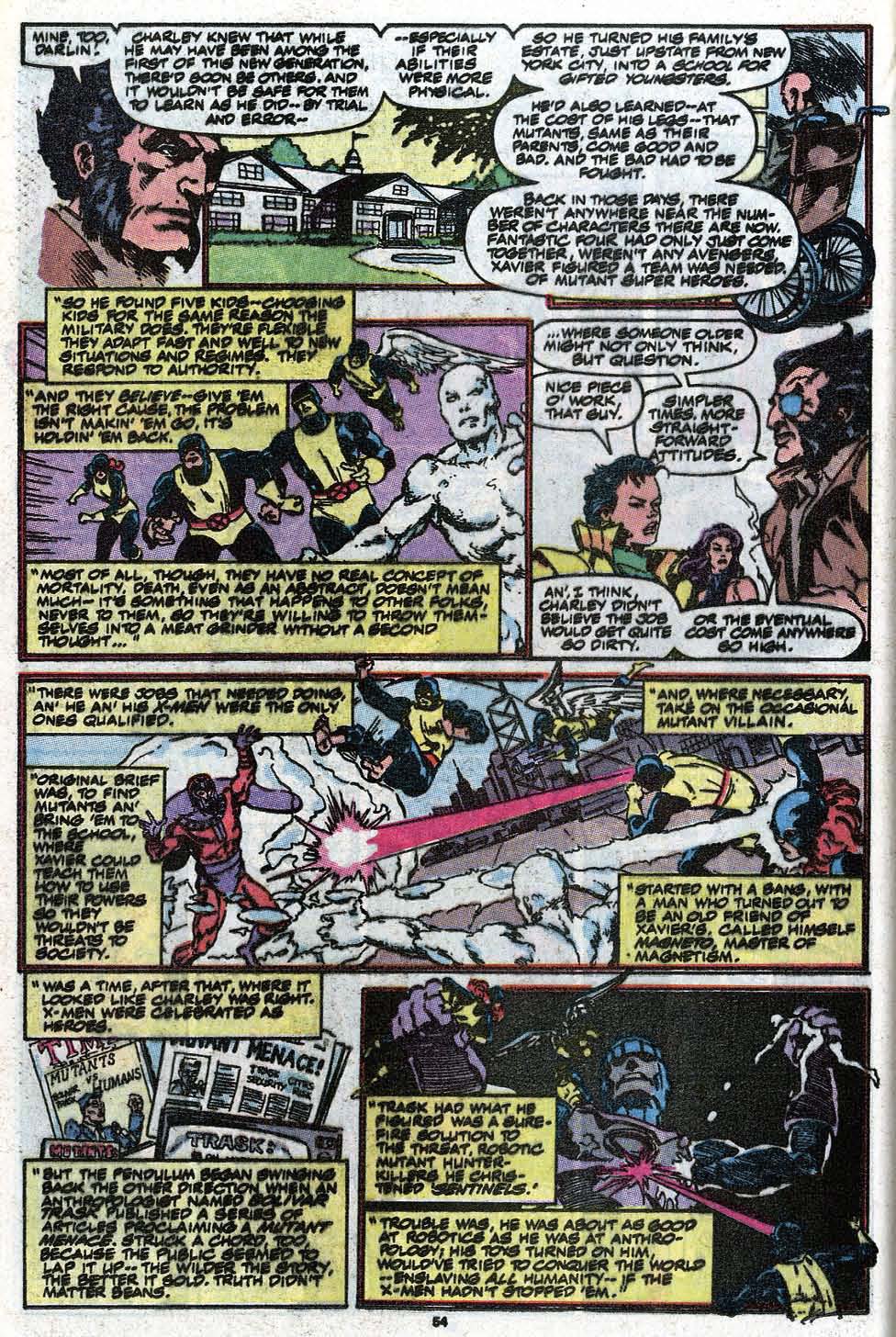 Read online X-Men Annual comic -  Issue #14 - 56