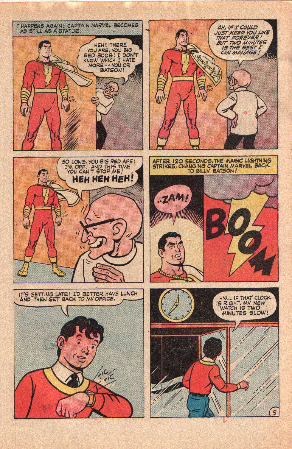 Shazam! The Original Captain Marvel at DC | Classic Comics Forum