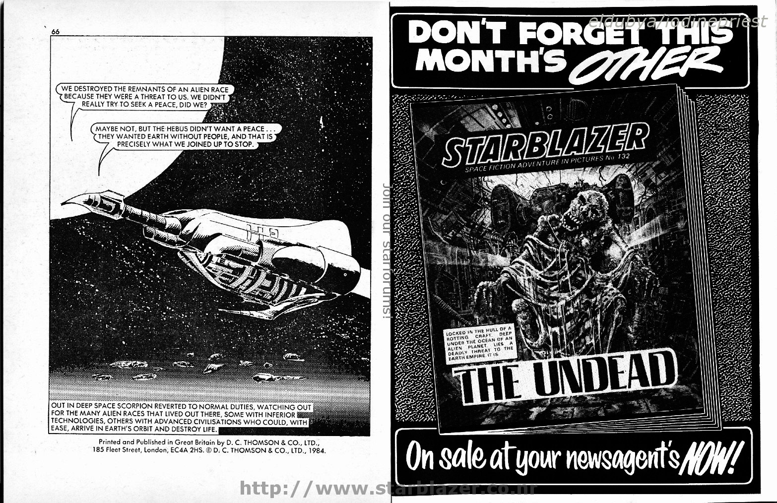 Read online Starblazer comic -  Issue #133 - 35