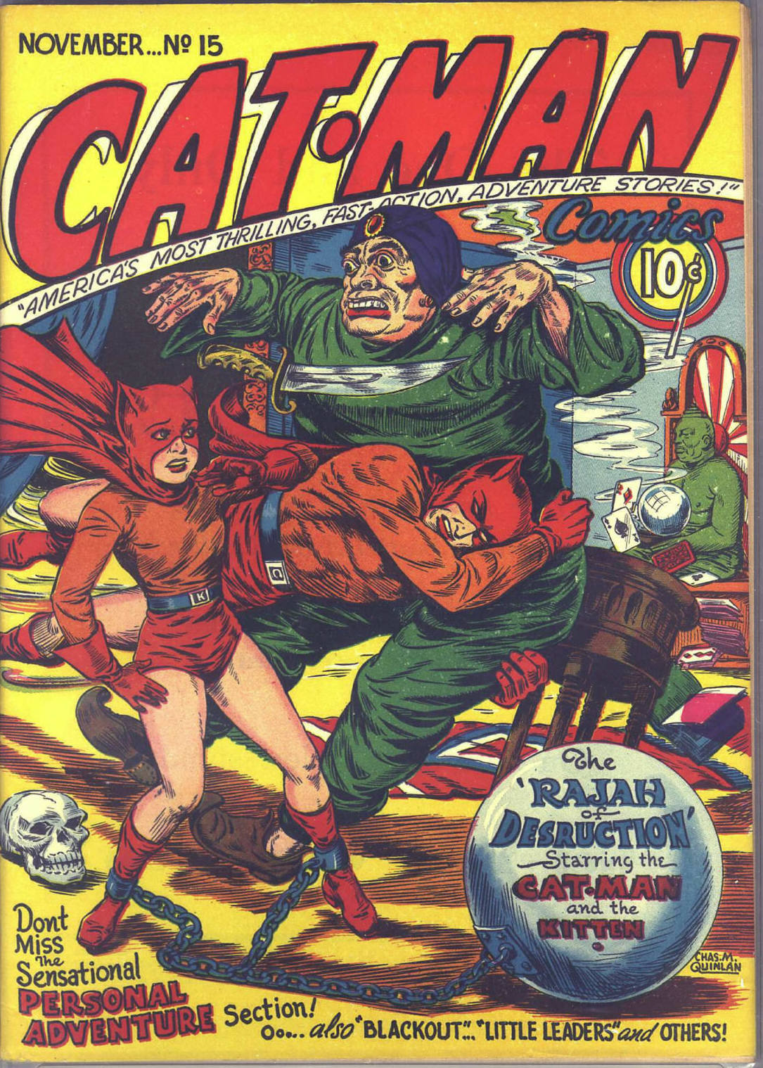 Read online Cat-Man Comics comic -  Issue #15 - 1