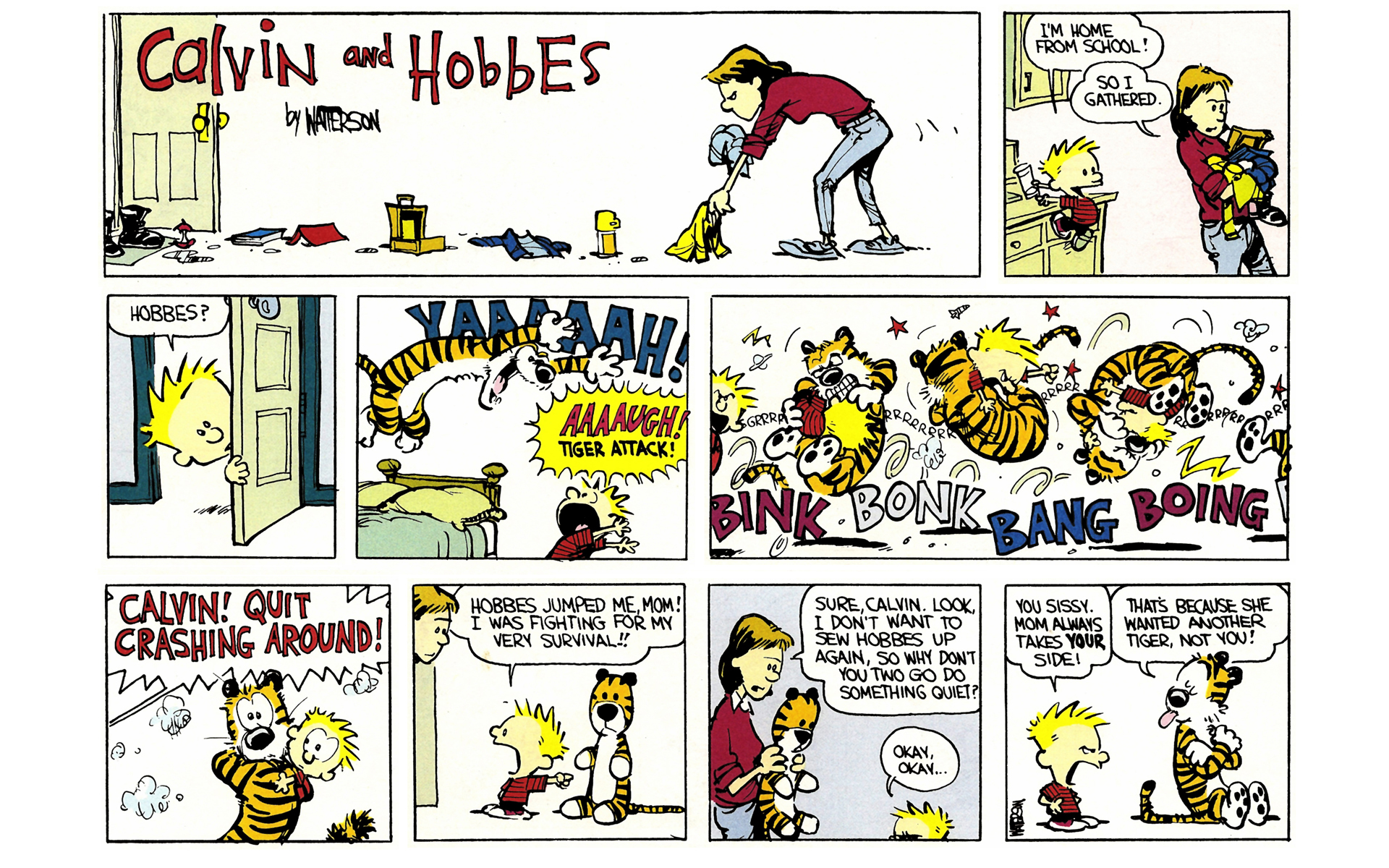 Read online Calvin and Hobbes comic -  Issue #1 - 37