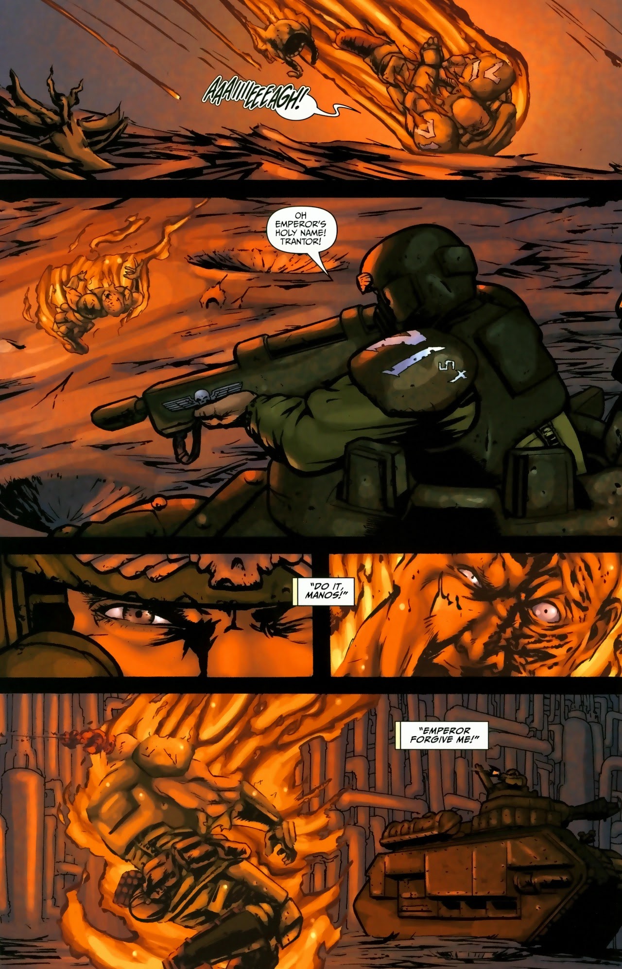 Read online Warhammer 40,000: Fire & Honour comic -  Issue #4 - 7