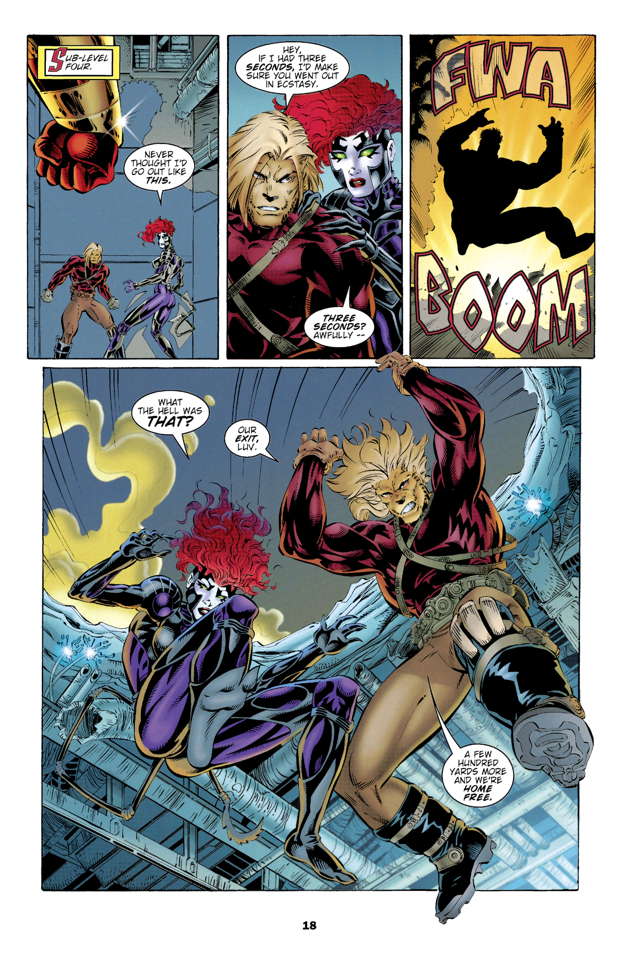 Read online Backlash comic -  Issue #9 - 19