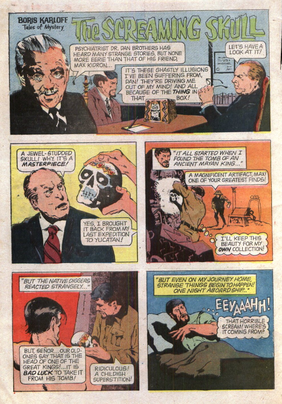 Read online Boris Karloff Tales of Mystery comic -  Issue #21 - 30