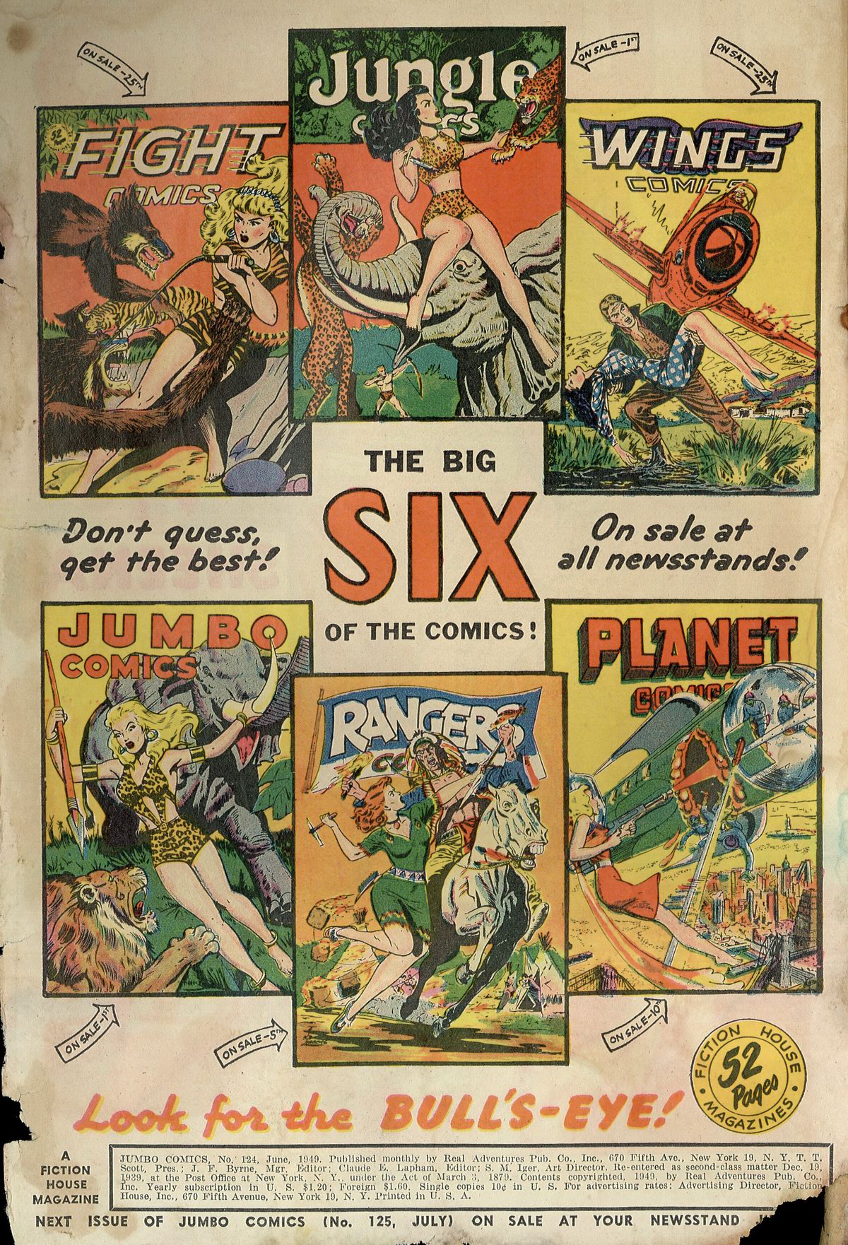 Read online Jumbo Comics comic -  Issue #124 - 2