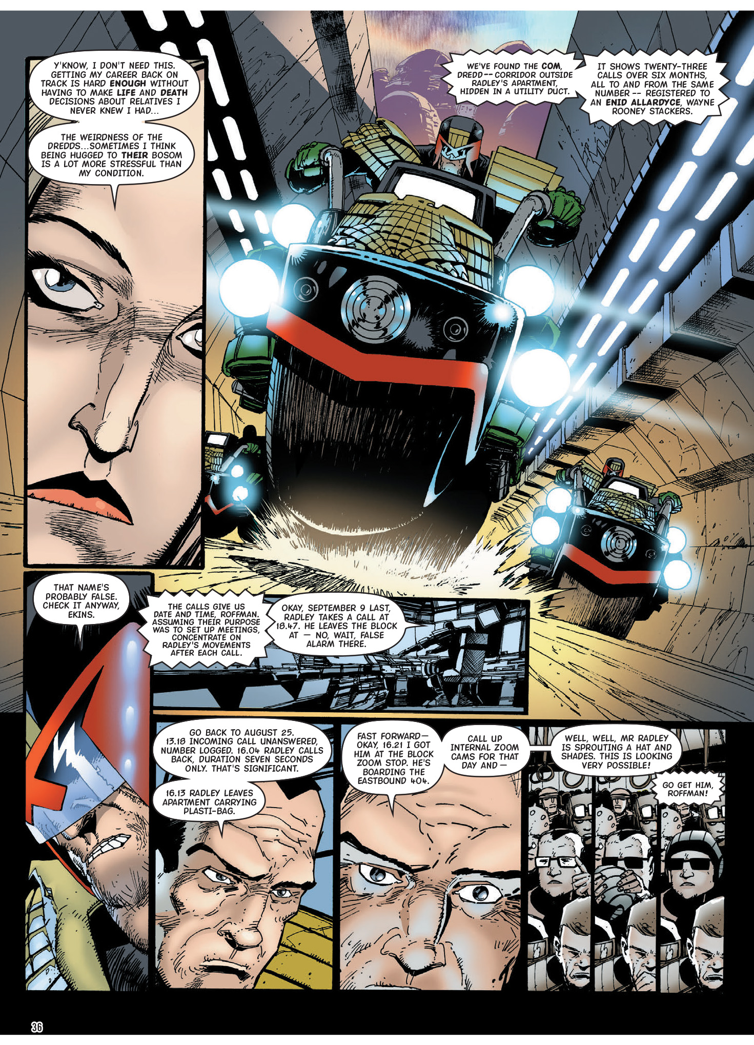 Read online Judge Dredd: The Complete Case Files comic -  Issue # TPB 40 (Part 1) - 37