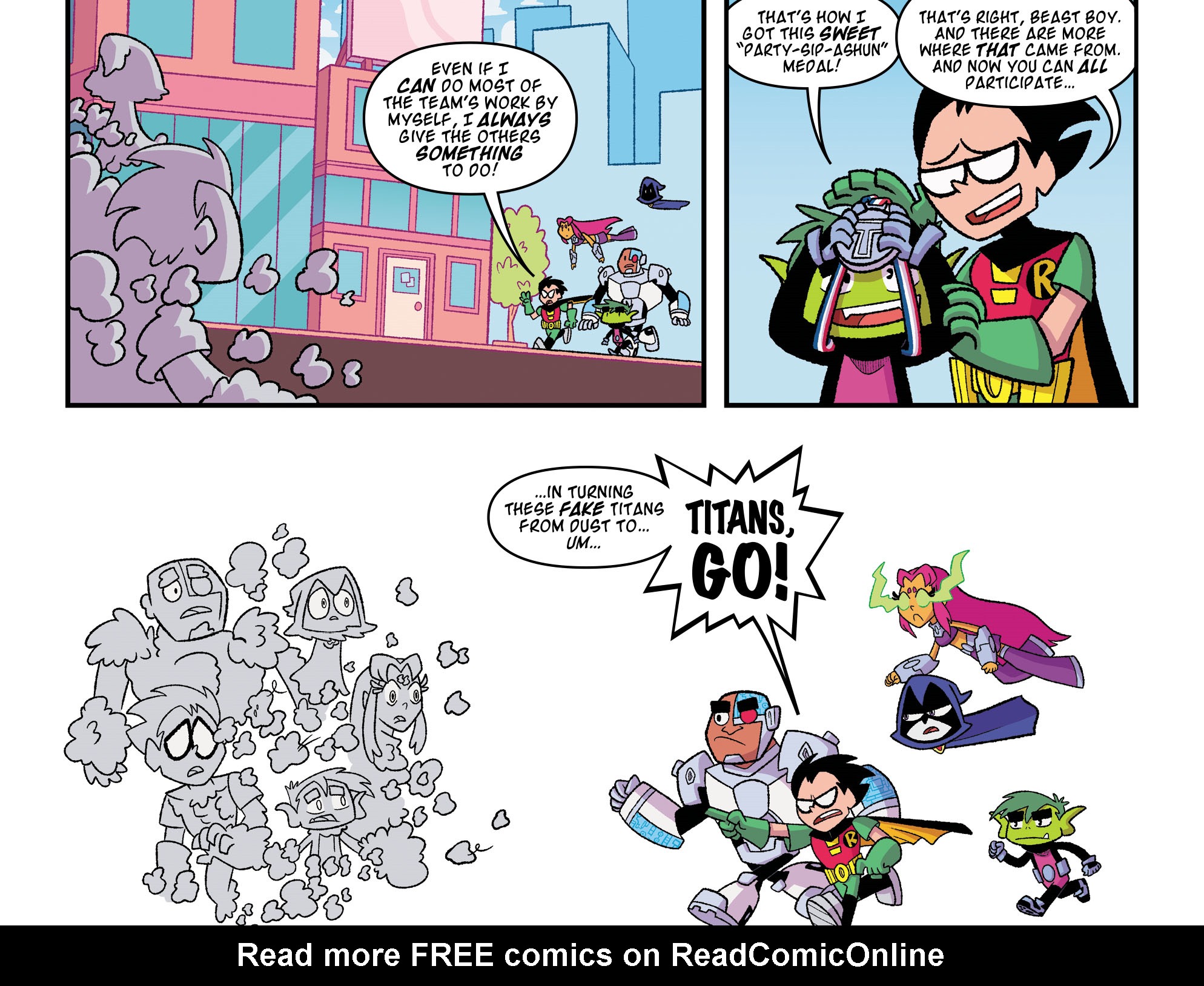Read online Teen Titans Go! (2013) comic -  Issue #54 - 22