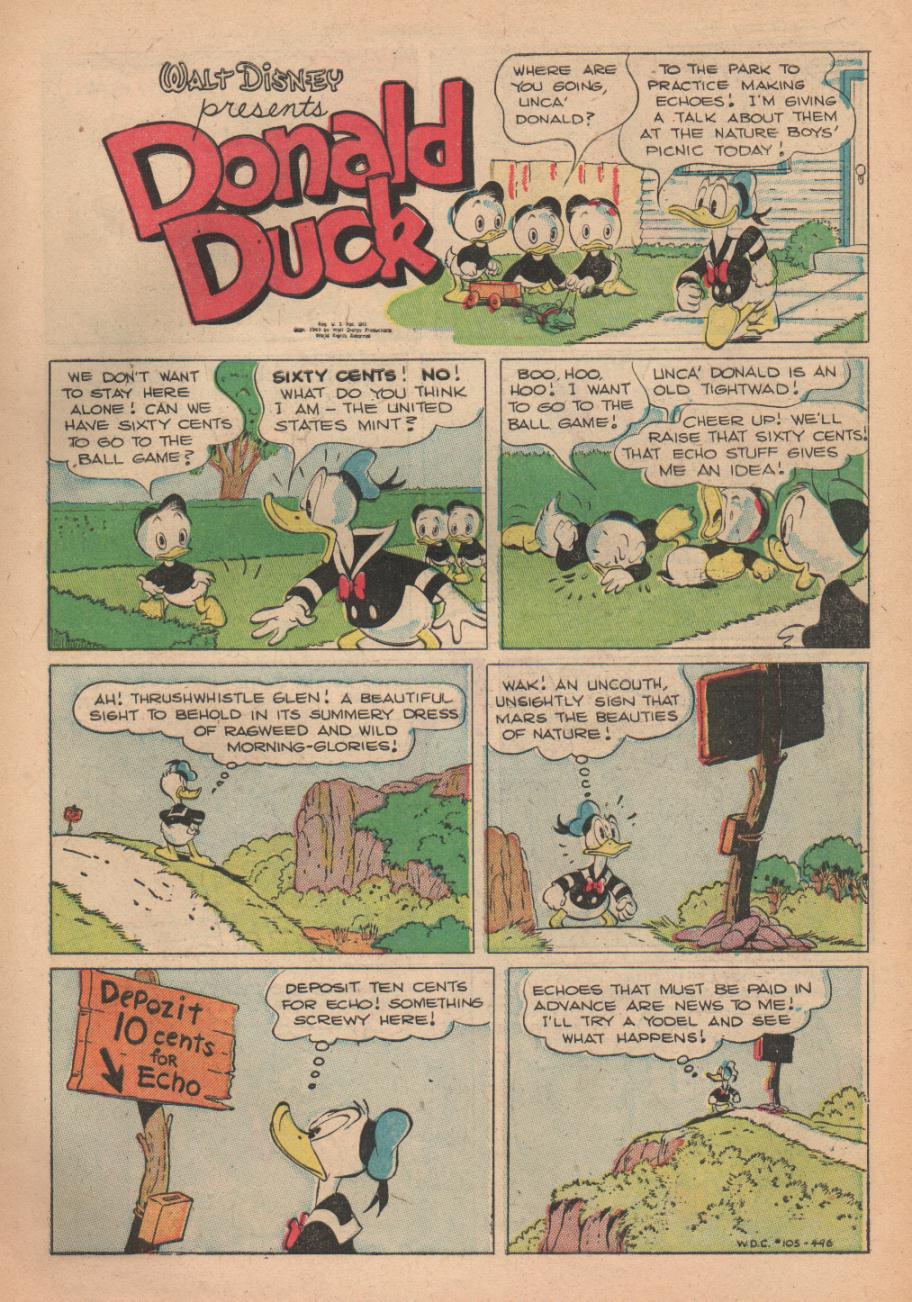 Read online Walt Disney's Comics and Stories comic -  Issue #105 - 3