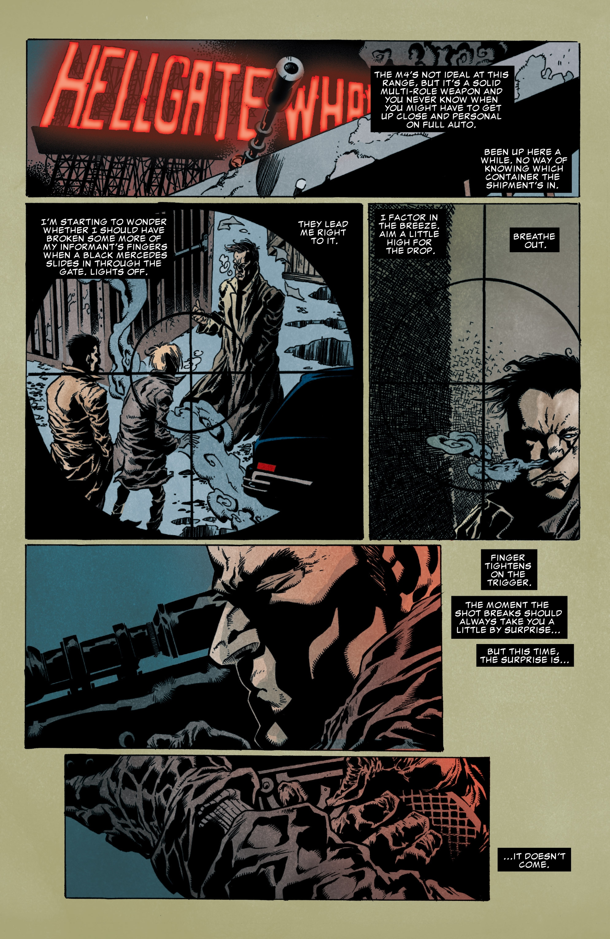 Read online Punisher: Silent Night comic -  Issue # Full - 4