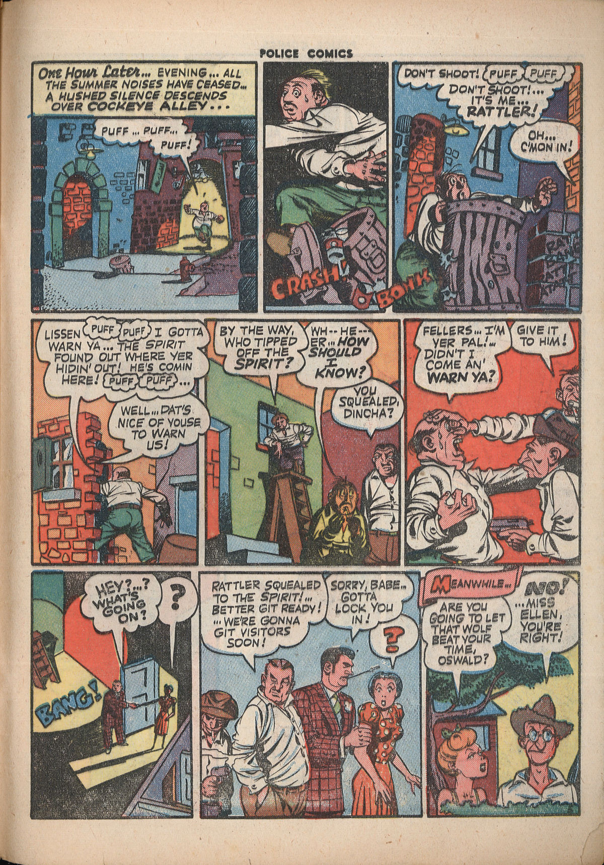 Read online Police Comics comic -  Issue #55 - 55