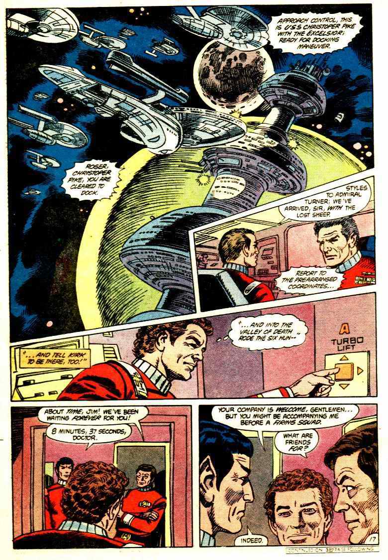 Read online Star Trek (1984) comic -  Issue #16 - 18