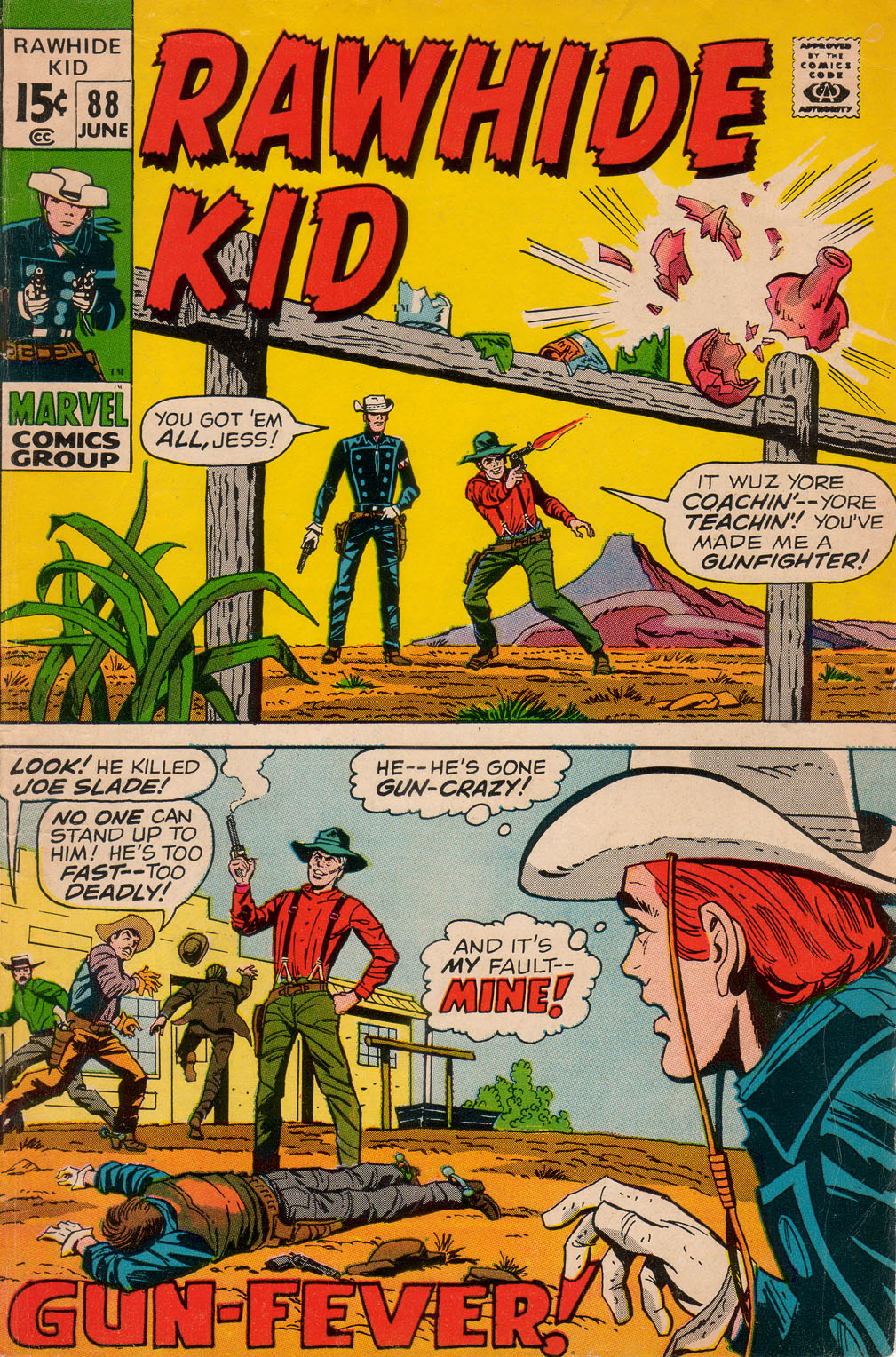 Read online The Rawhide Kid comic -  Issue #88 - 1