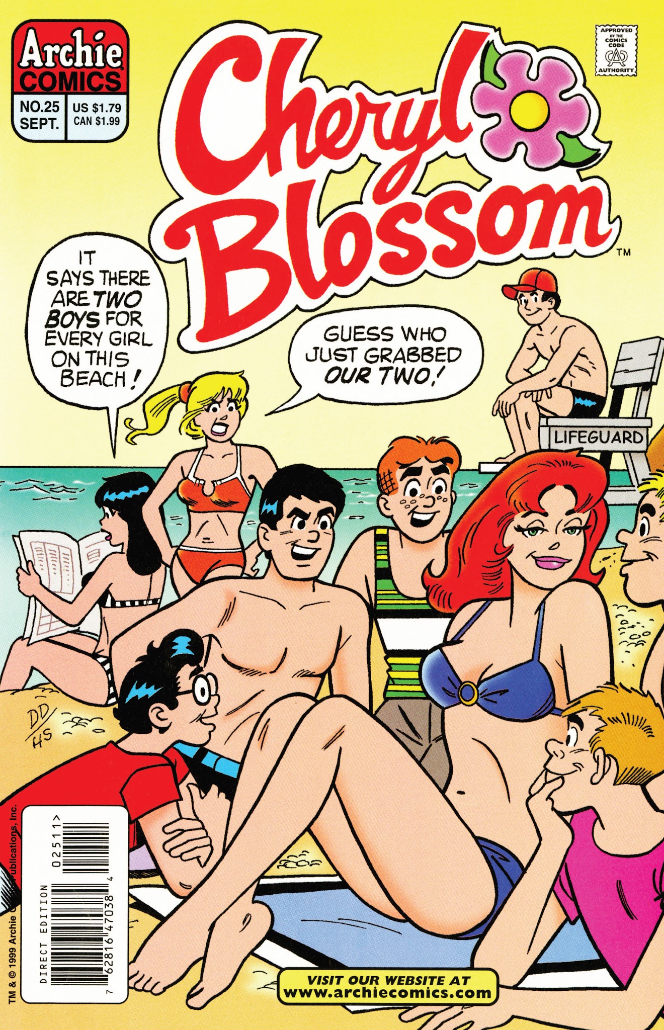 Read online Cheryl Blossom comic -  Issue #25 - 1