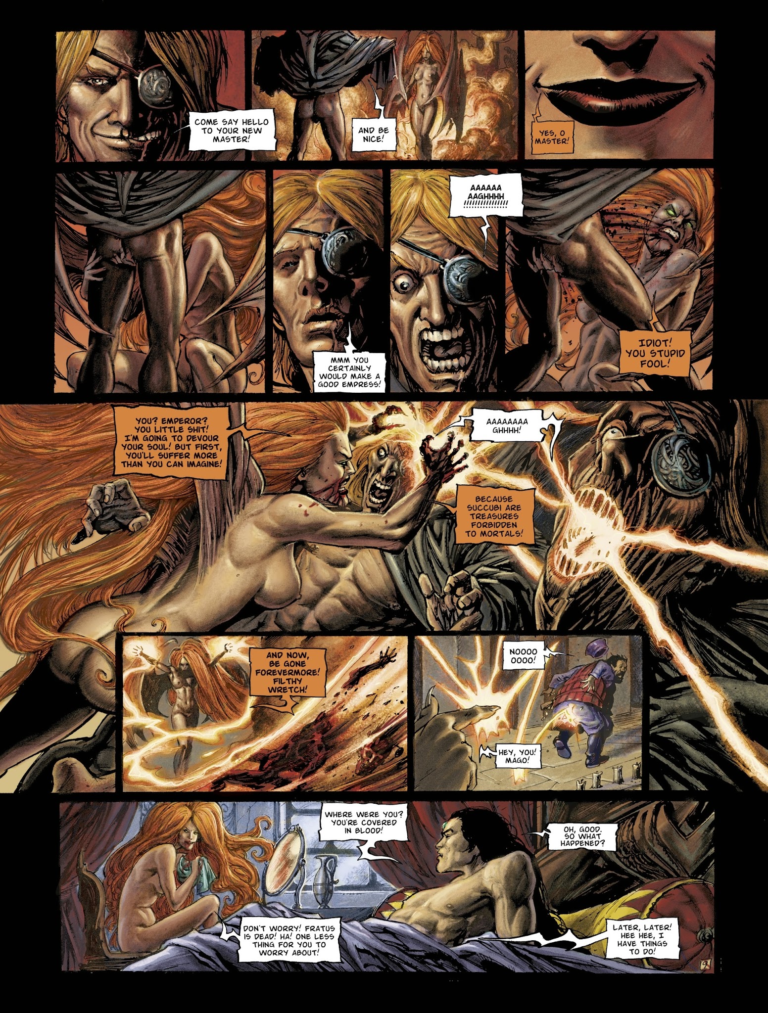 Read online The Black Moon Chronicles comic -  Issue #13 - 14