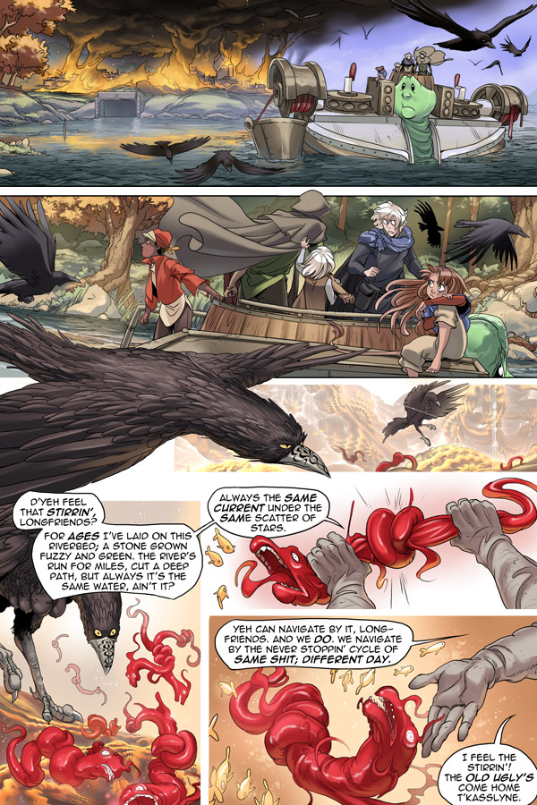 Read online Unsounded comic -  Issue #11 - 89