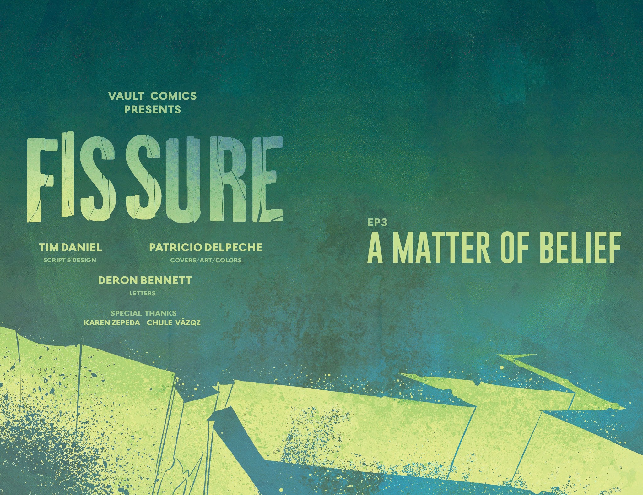 Read online Fissure comic -  Issue #3 - 4