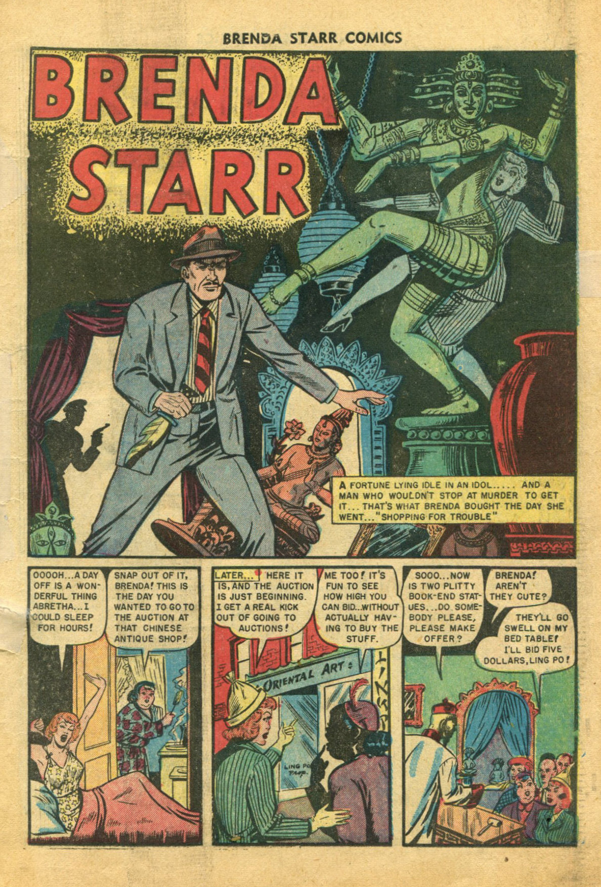 Read online Brenda Starr (1948) comic -  Issue #9 - 3