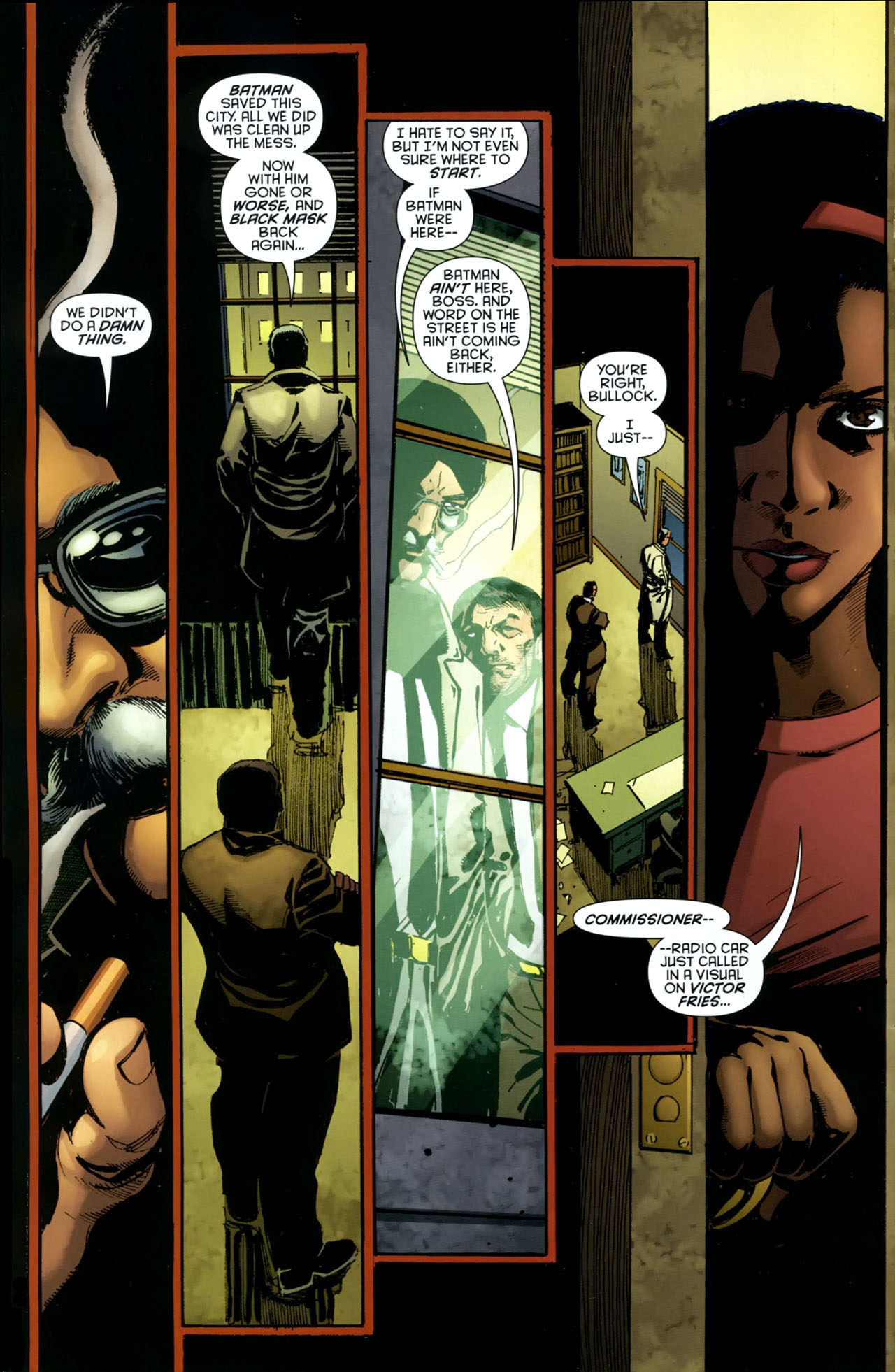 Read online Batman: Battle for the Cowl: Commissioner Gordon comic -  Issue # Full - 6