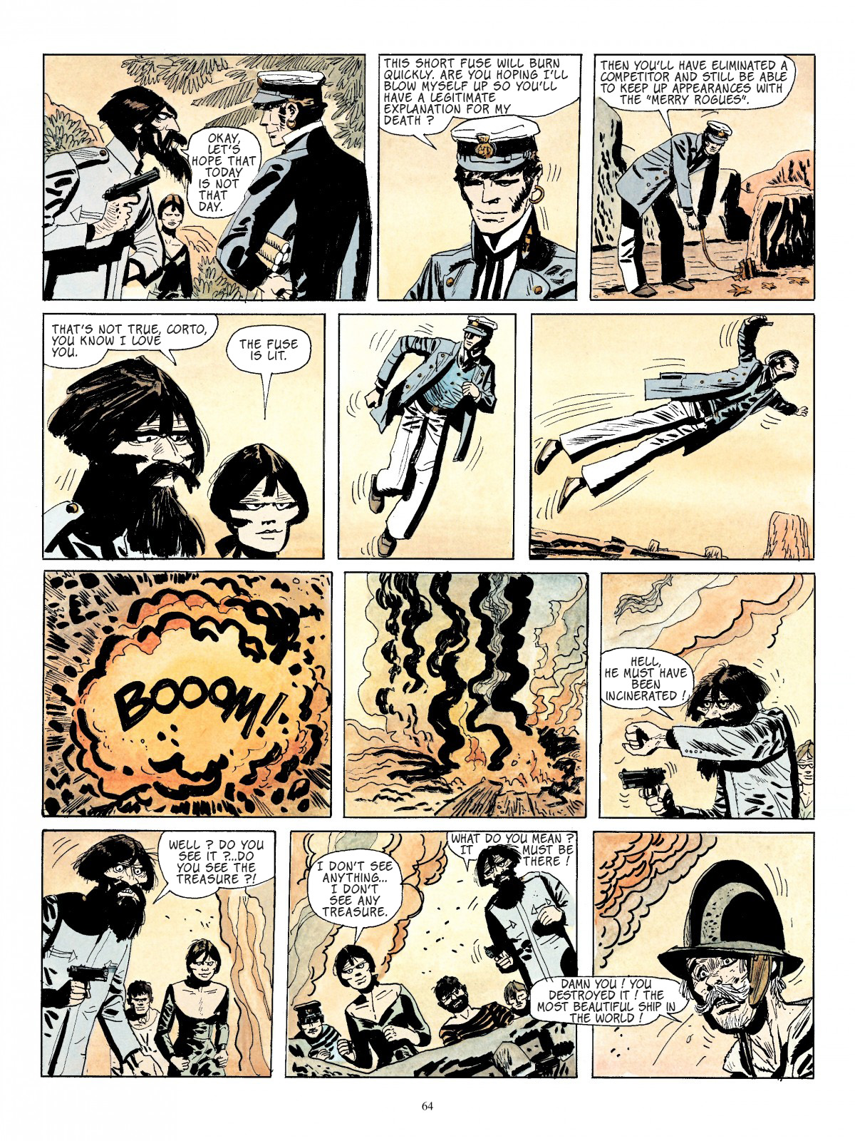 Read online Corto Maltese comic -  Issue # TPB 4 - 54