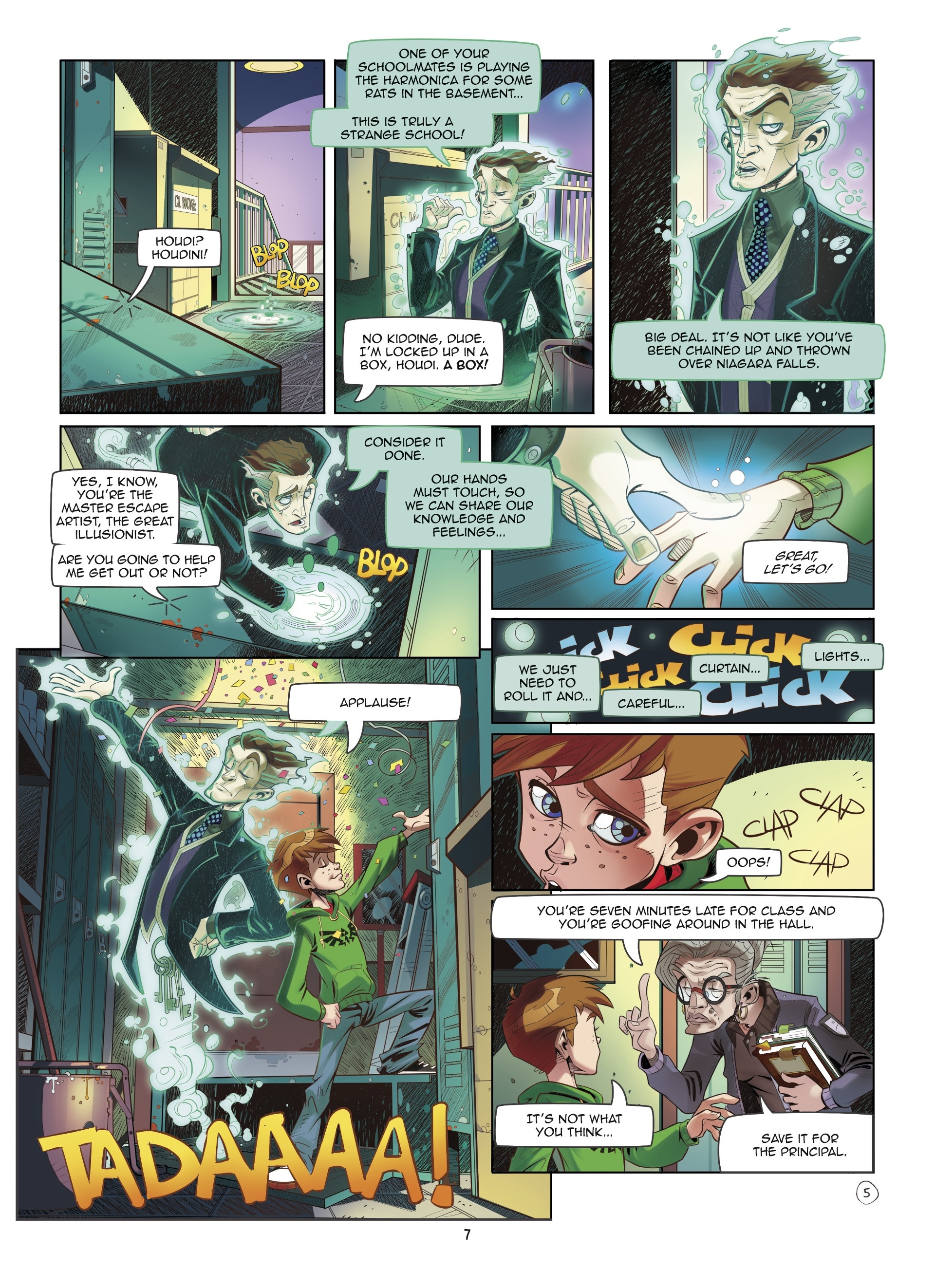 Read online Magic 7 comic -  Issue #1 - 8
