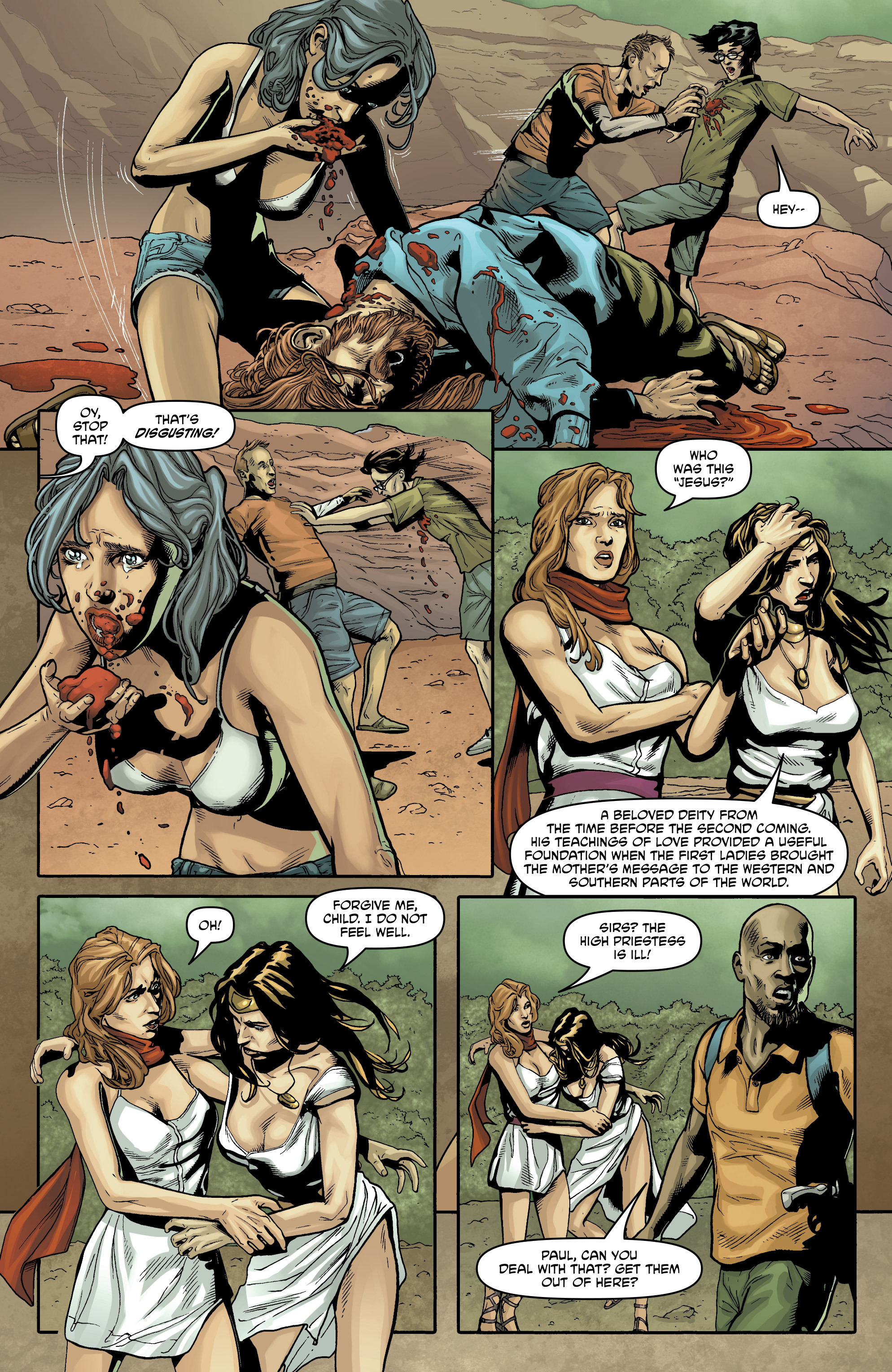 Read online God Is Dead comic -  Issue #13 - 10