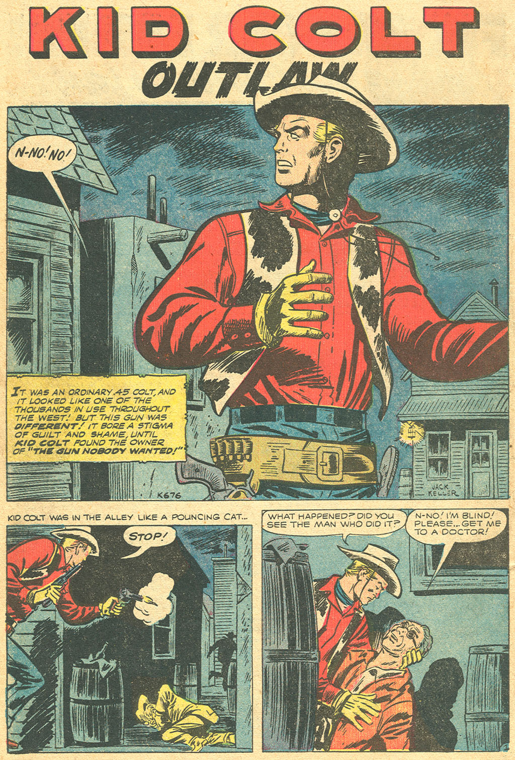 Read online Kid Colt Outlaw comic -  Issue #66 - 10