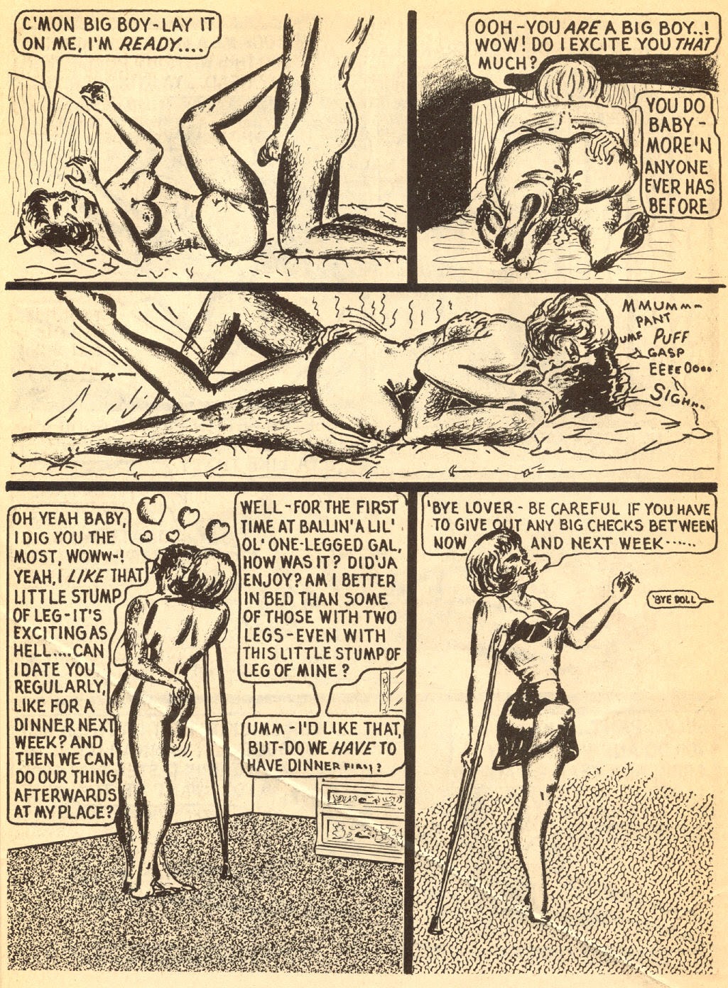 Read online Amputee Love comic -  Issue # Full - 22