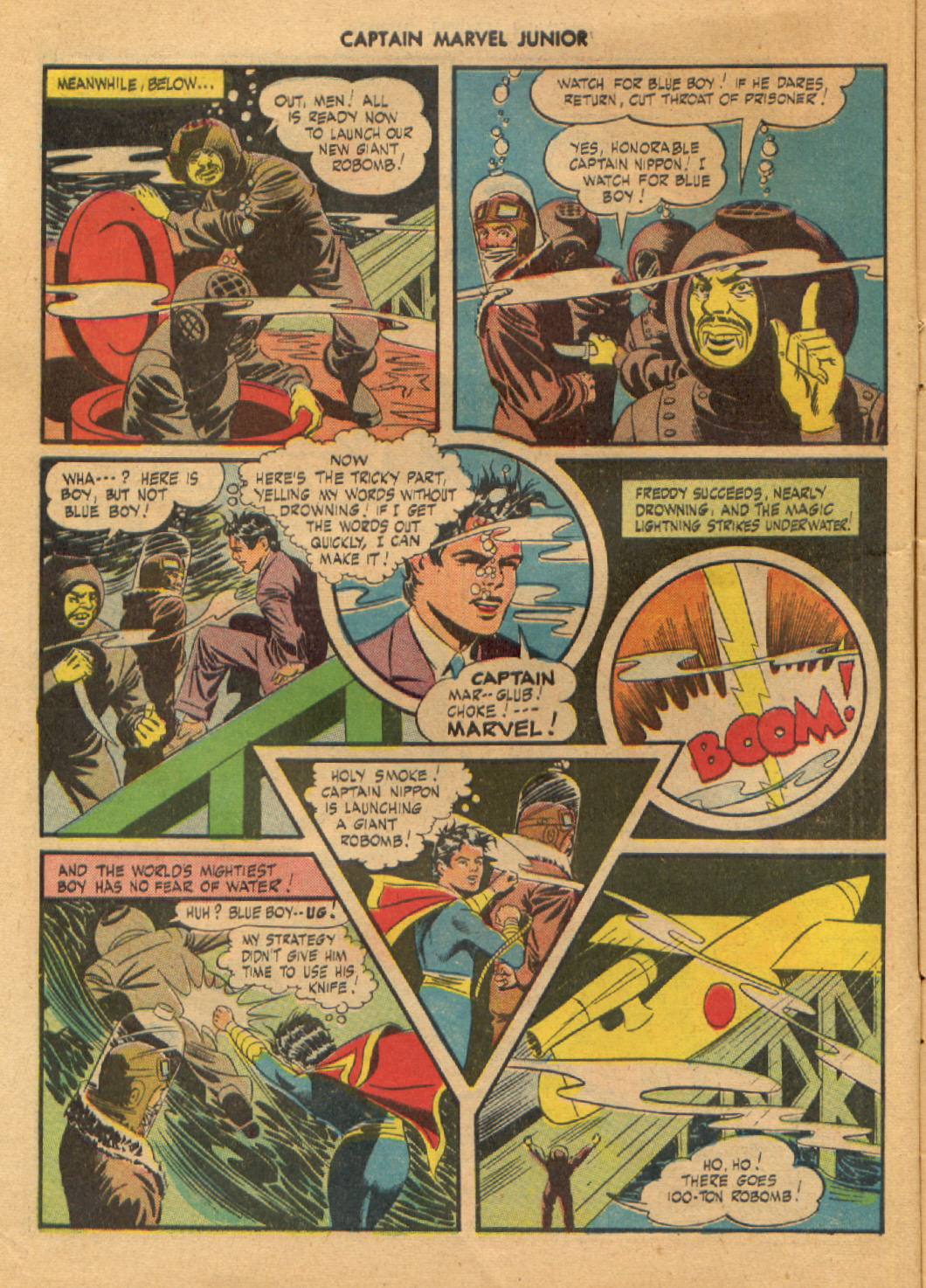 Read online Captain Marvel, Jr. comic -  Issue #31 - 10