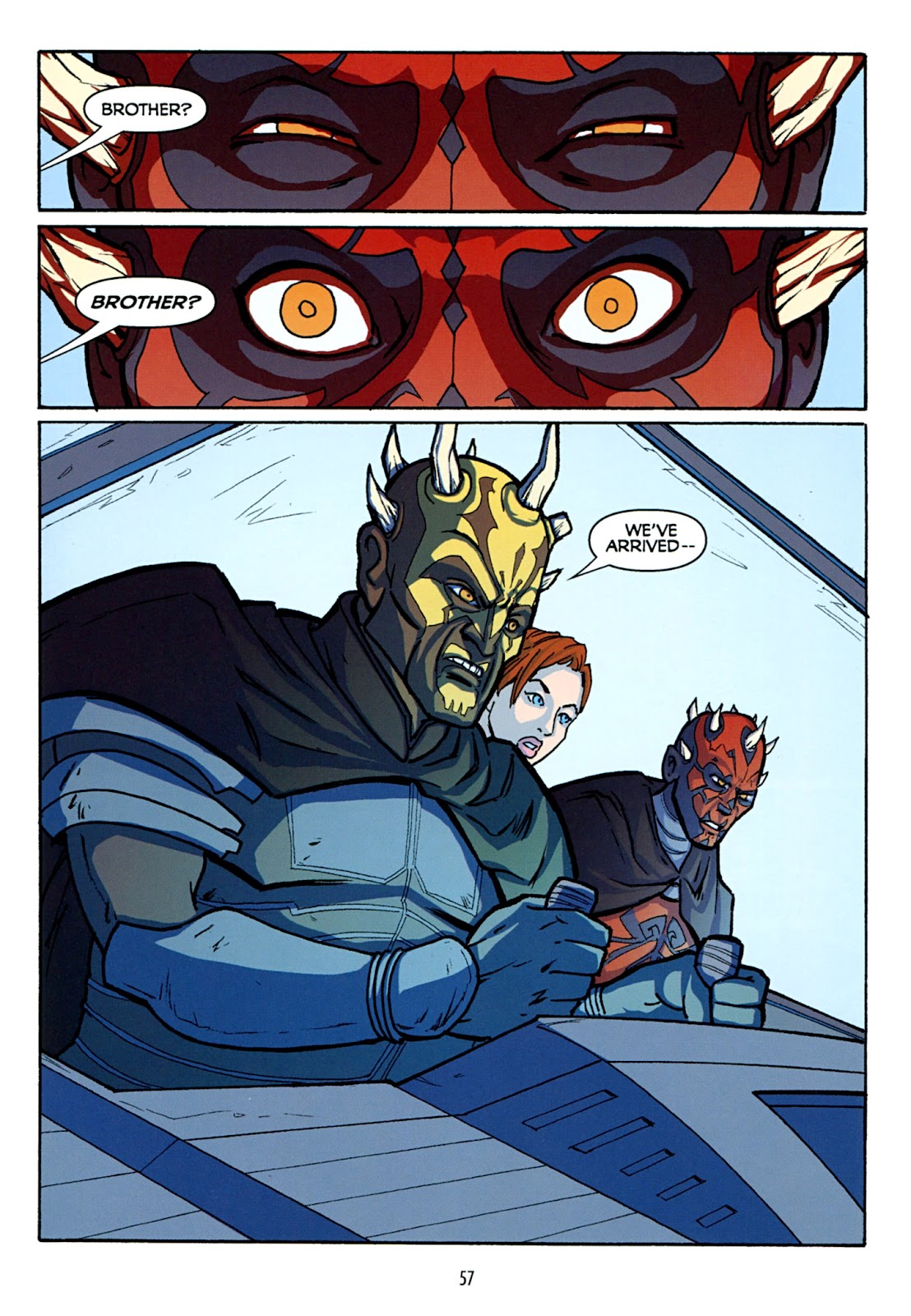 Star Wars: The Clone Wars - The Sith Hunters issue Full - Page 58