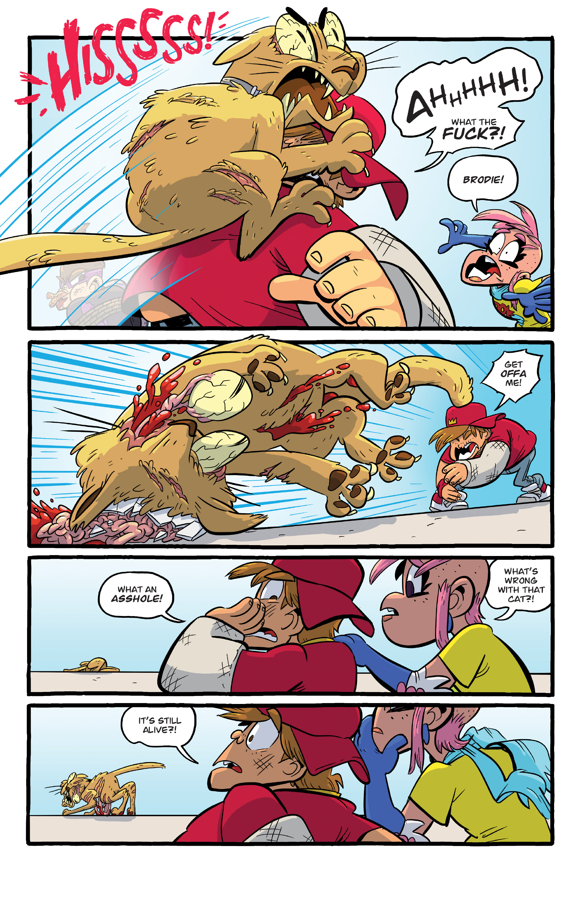 Read online Pretty Violent comic -  Issue #5 - 22