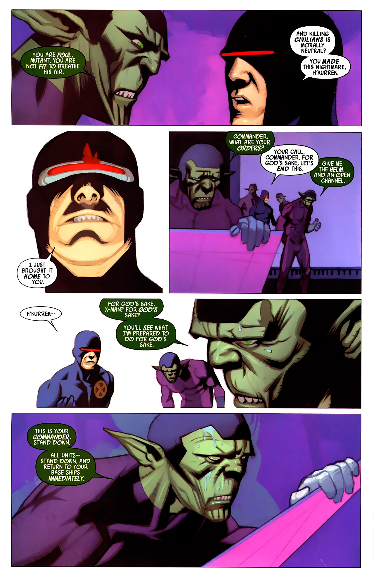 Read online Secret Invasion: X-Men comic -  Issue #4 - 19