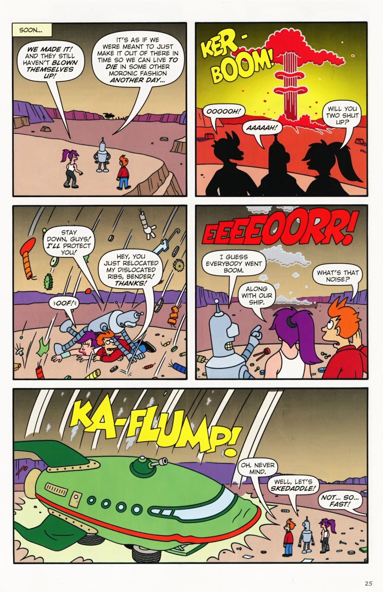 Read online Futurama Comics comic -  Issue #53 - 24