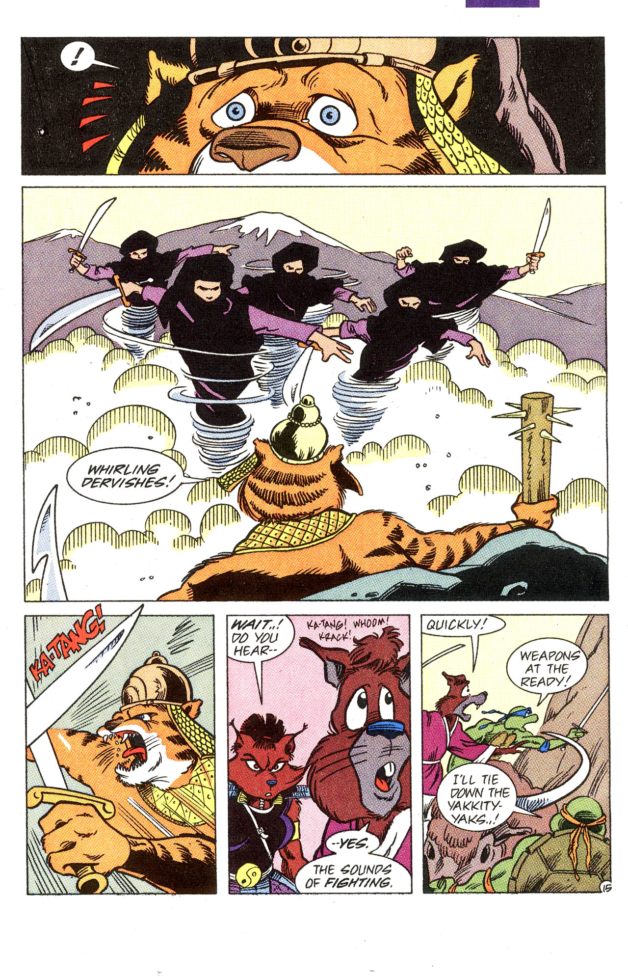Read online Teenage Mutant Ninja Turtles Adventures (1989) comic -  Issue #33 - 17
